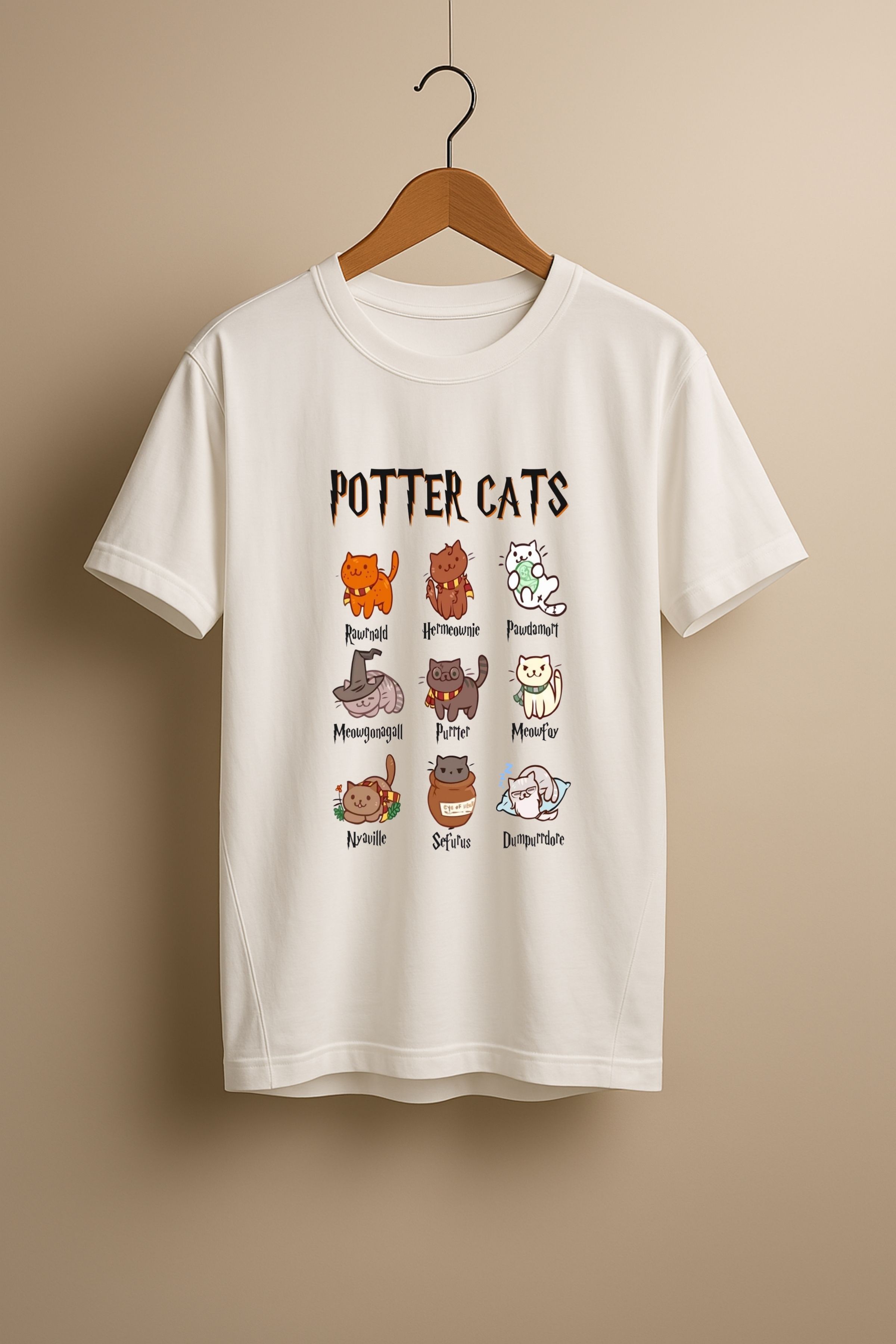 Potter Cats T-shirt