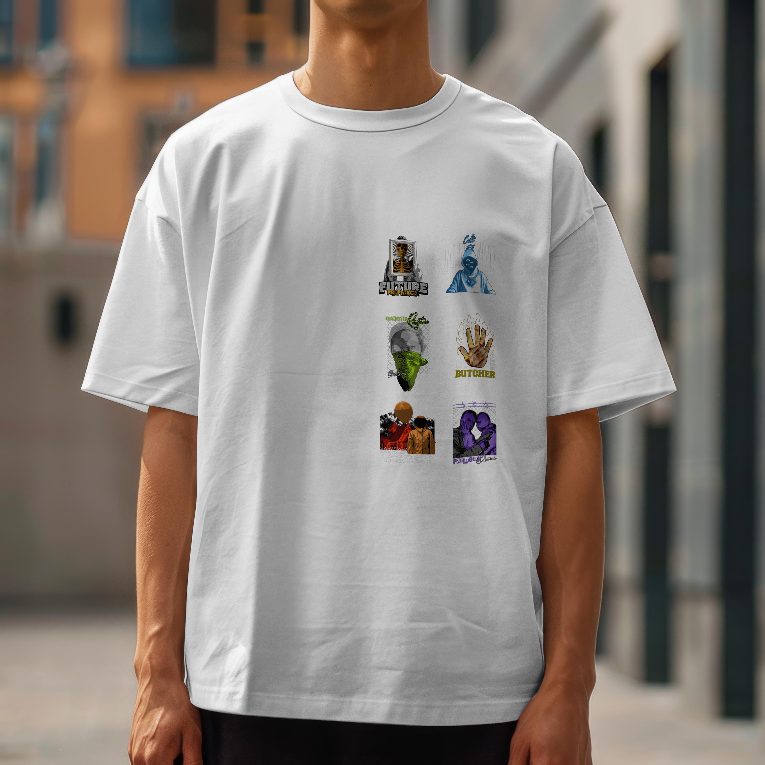 Urban Panels #05: Order & Chaos Oversize T-shirt