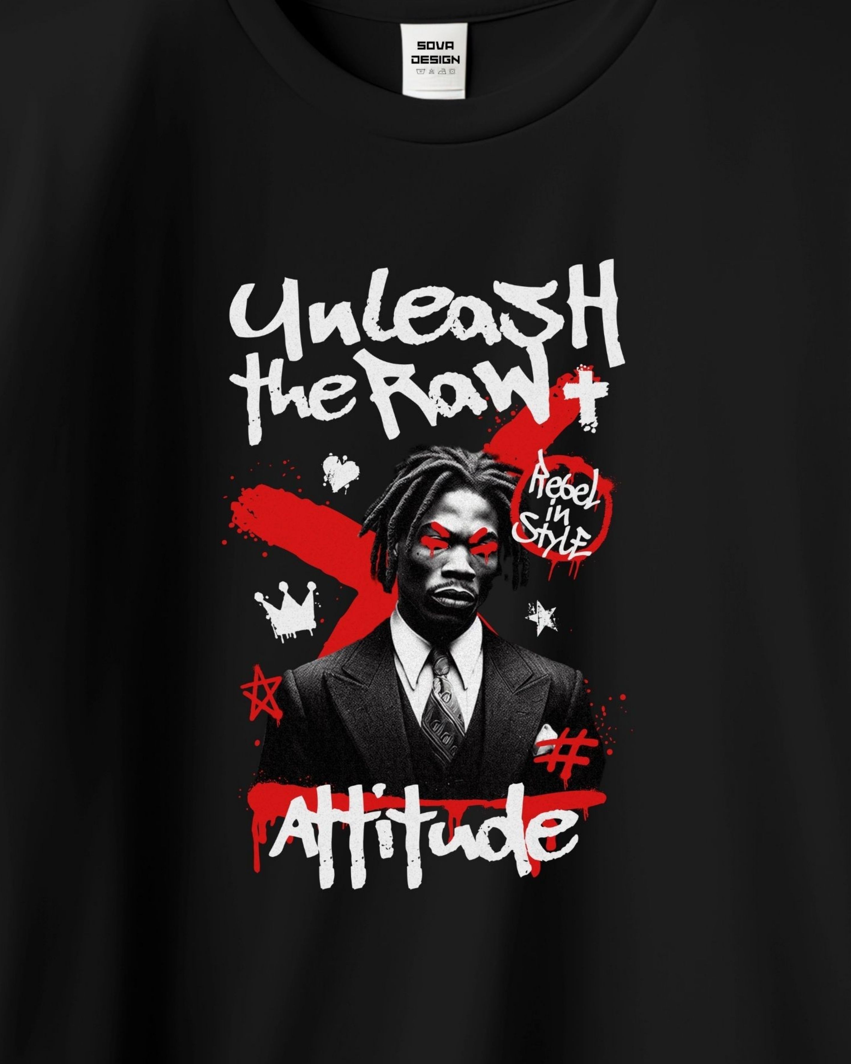 Raw Rebellion Oversize T-shirt