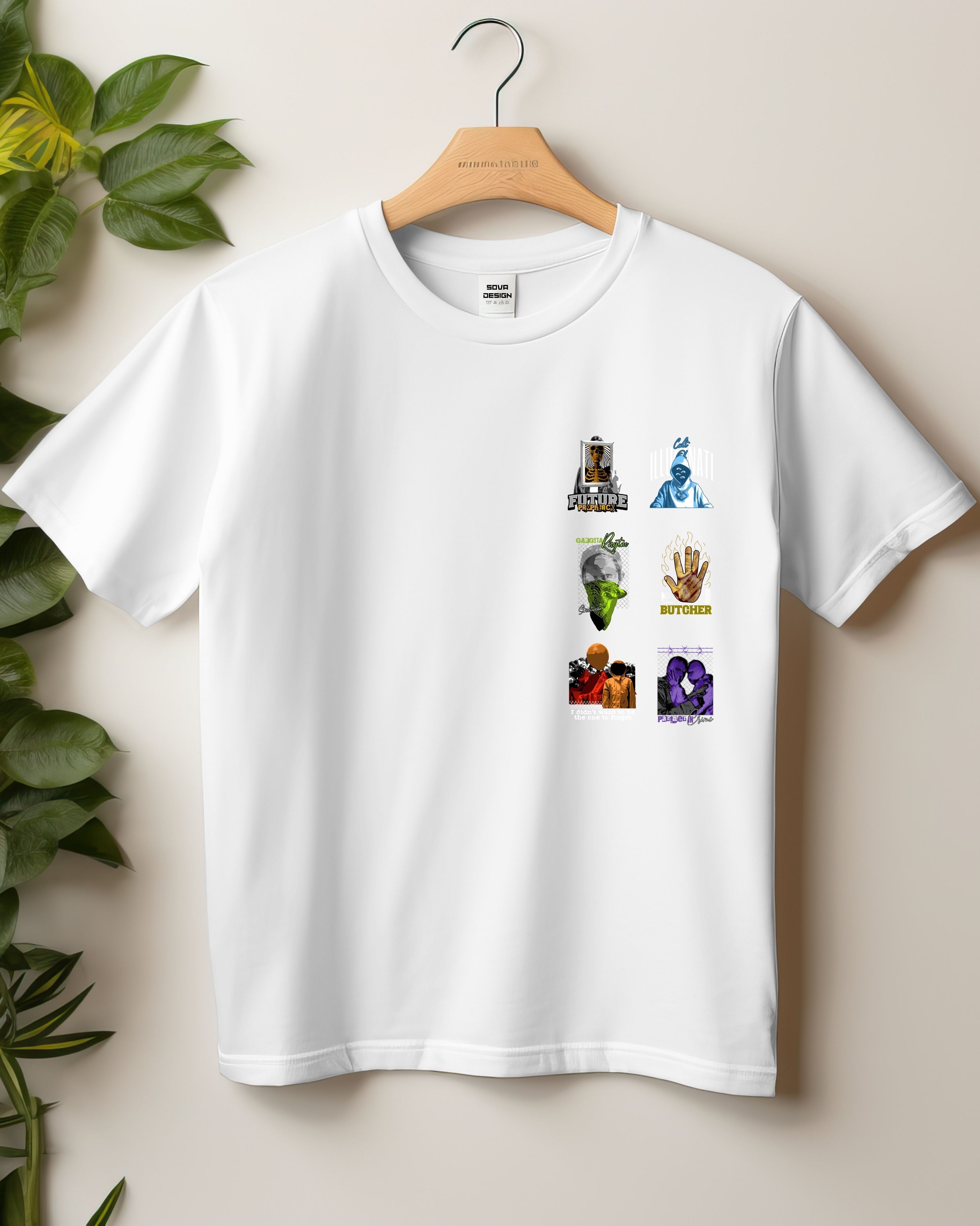 Urban Panels #05: Order & Chaos Oversize T-shirt