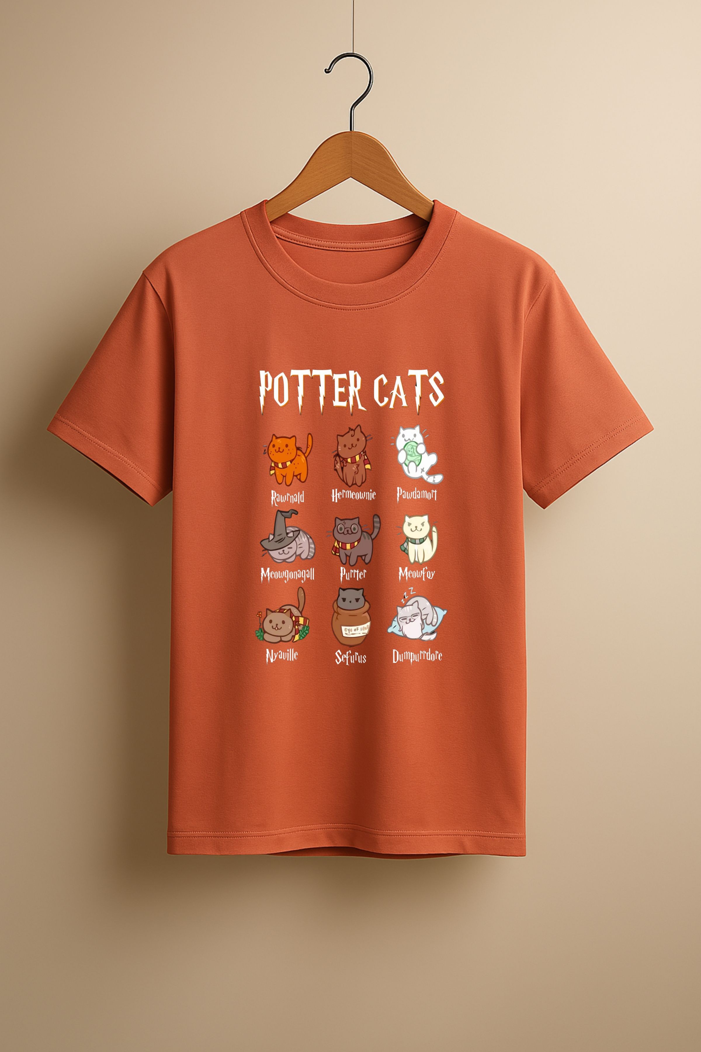 Potter Cats T-shirt
