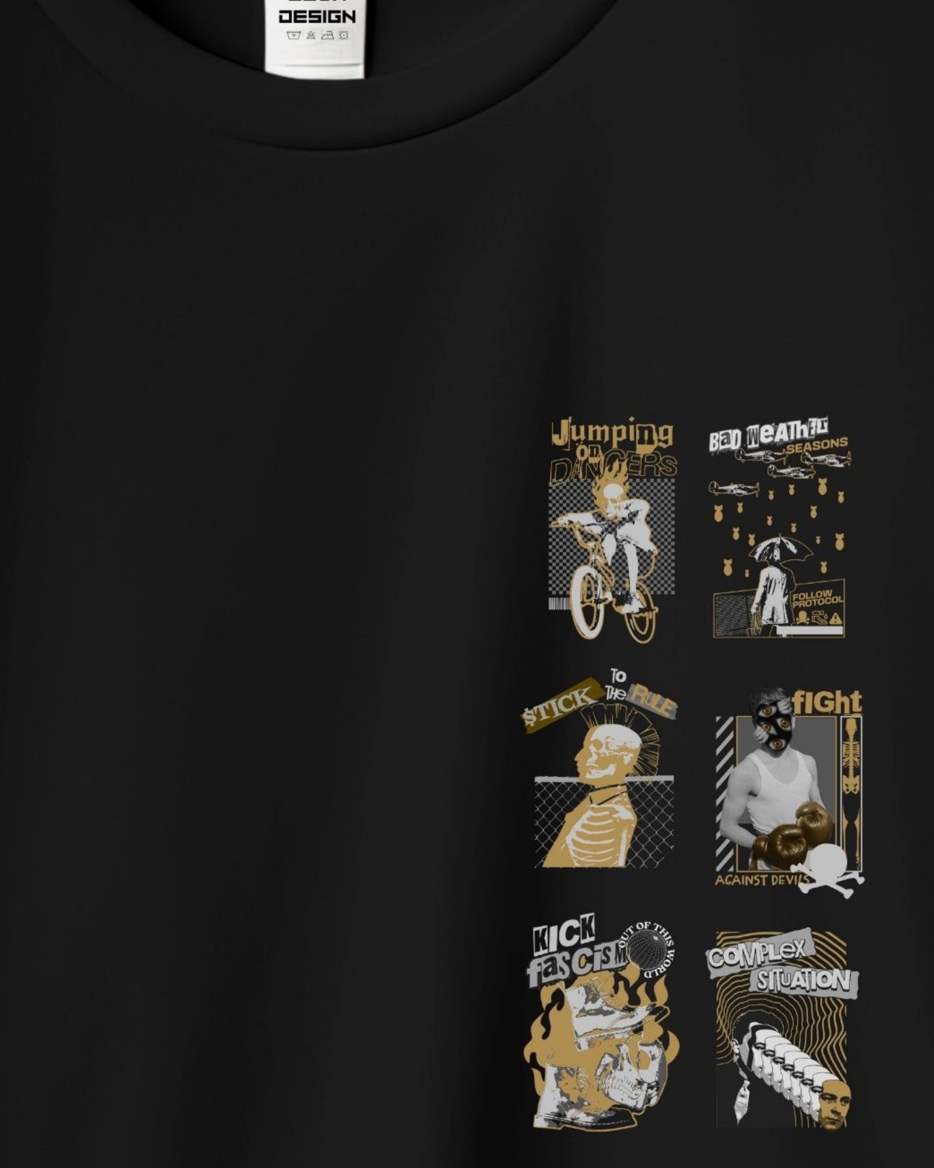 Urban Panels #01: Ride & Rebel Oversize T-shirt