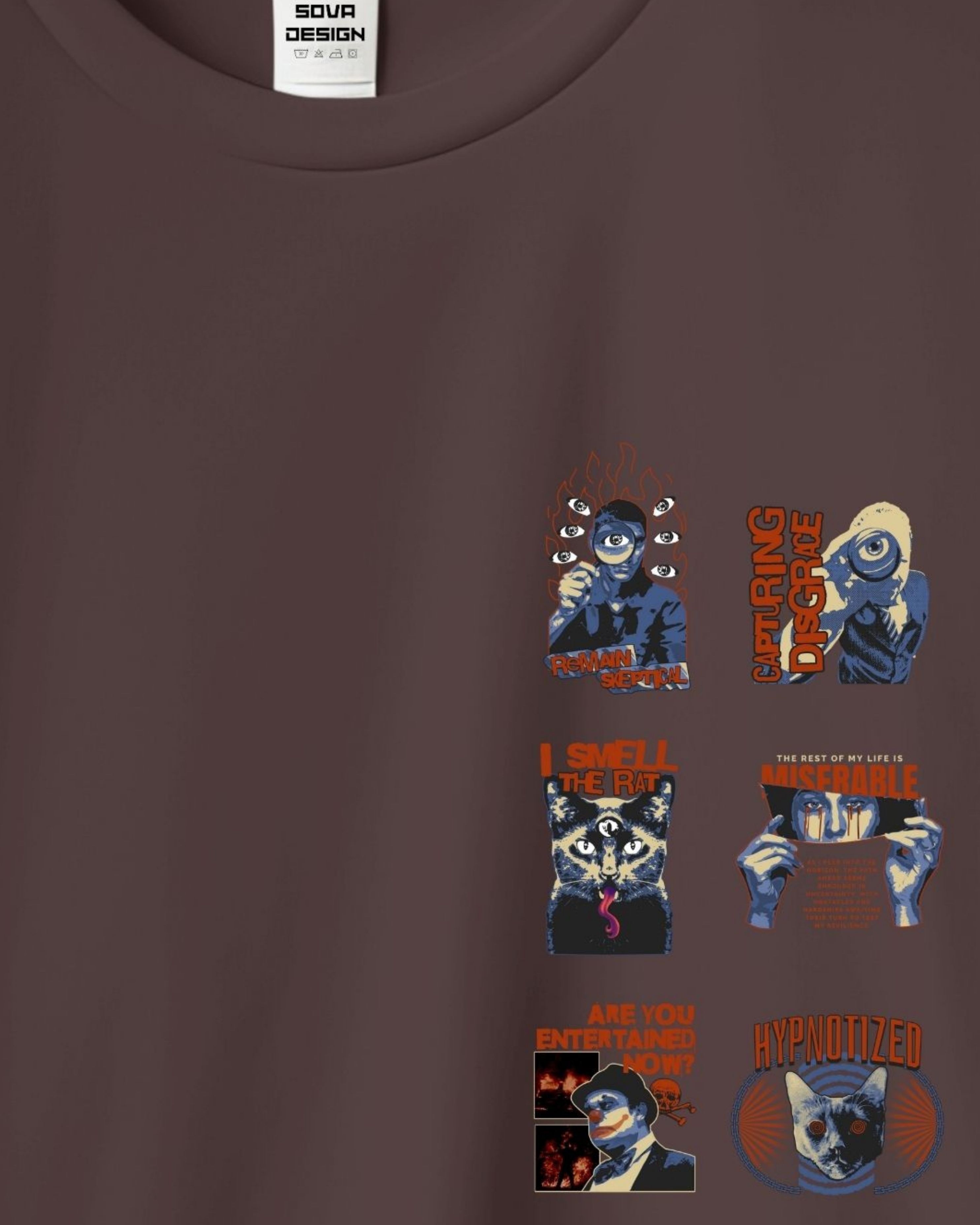 Urban Panels #02: Entertain Me Oversize T-shirt