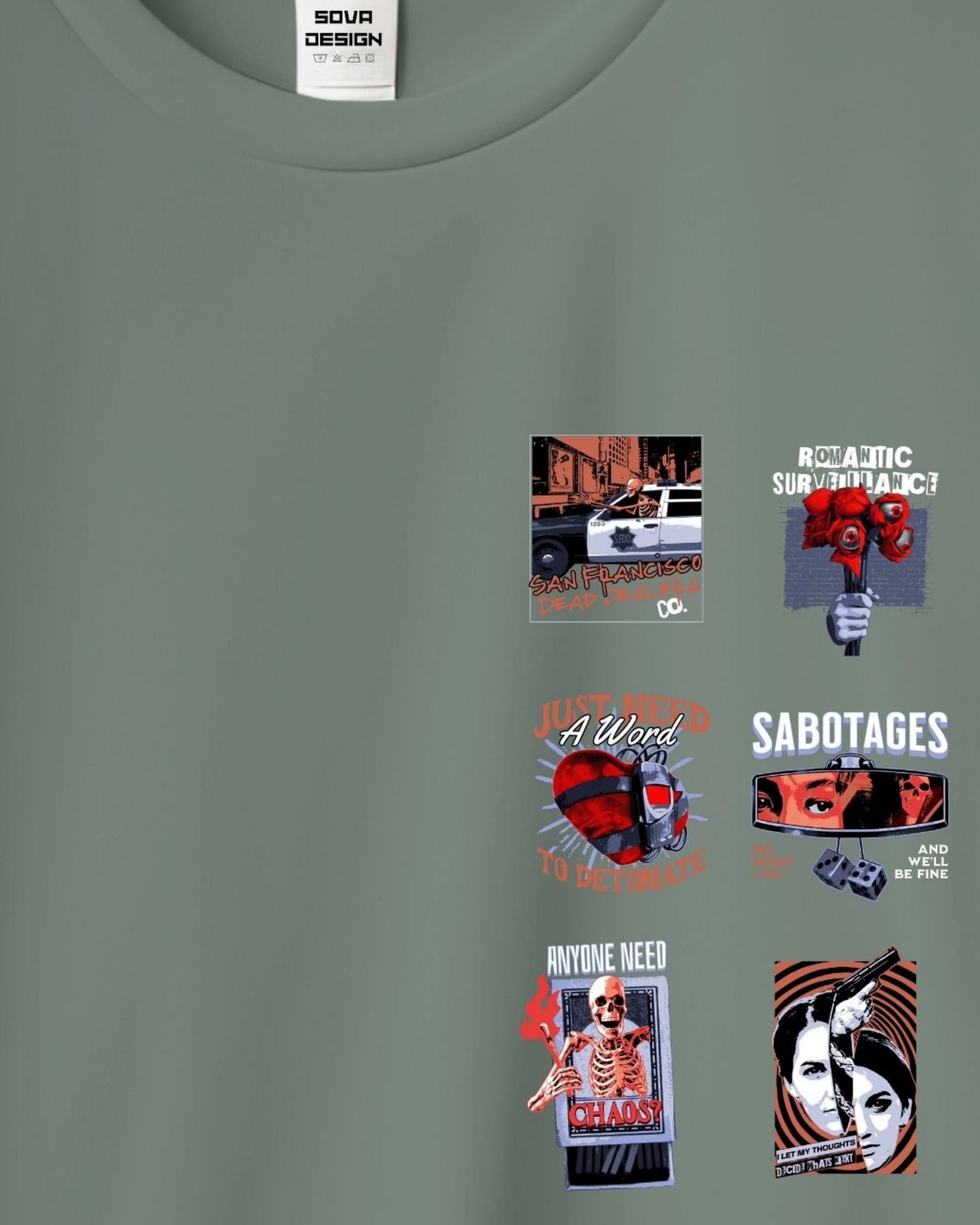 Urban Panels #04: Romantic Sabotage Oversize T-shirt