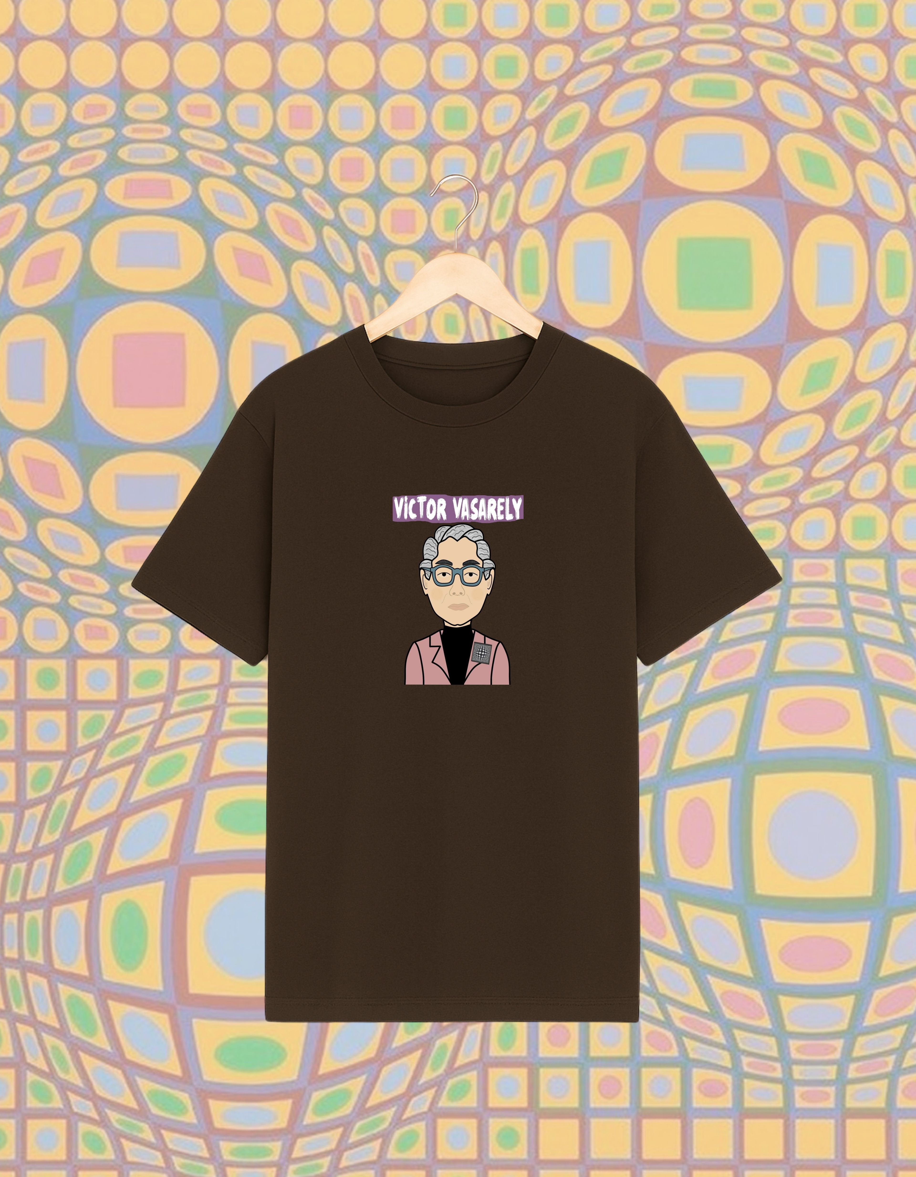 Victor Vasarely Oversize T-shirt