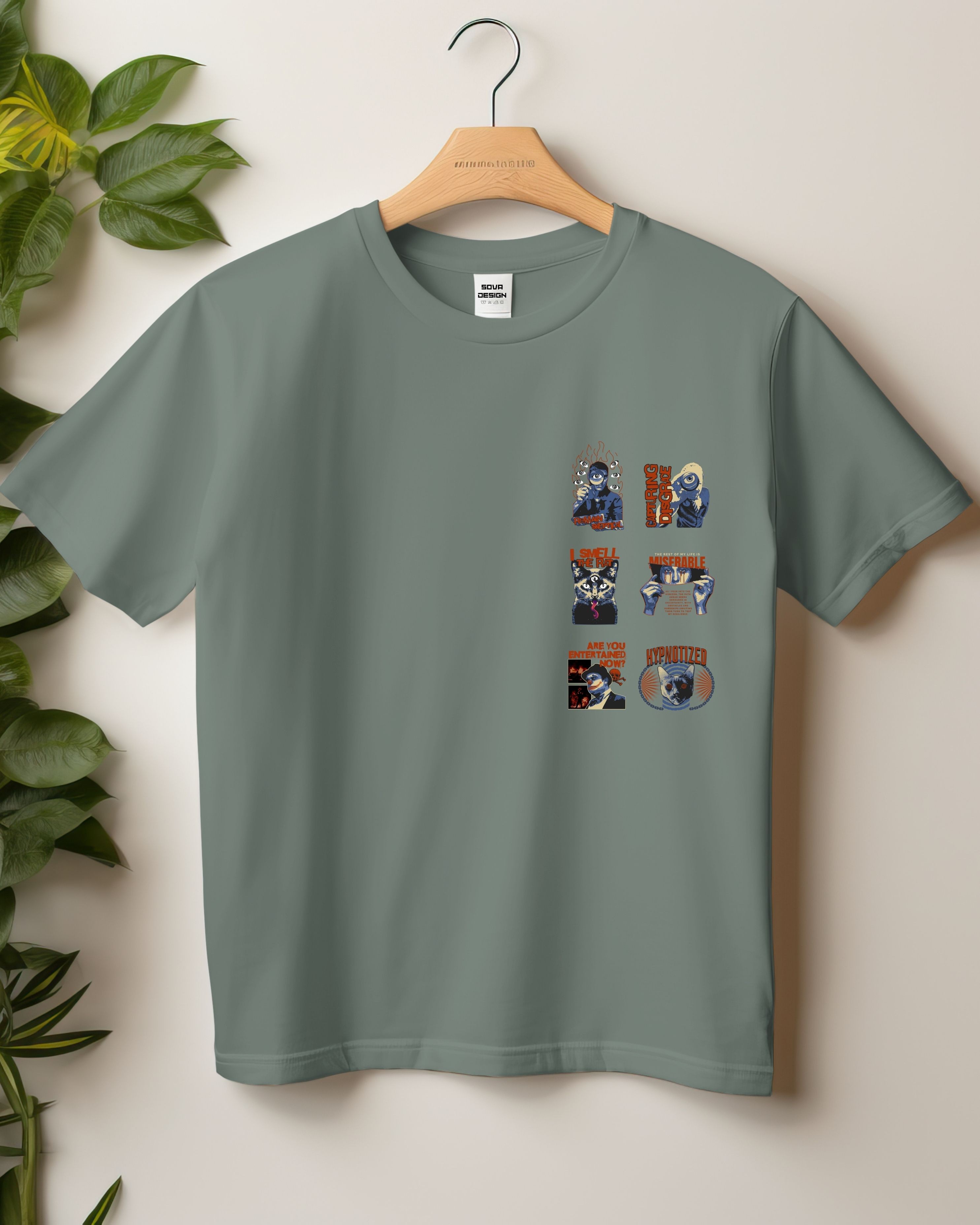 Urban Panels #02: Entertain Me Oversize T-shirt