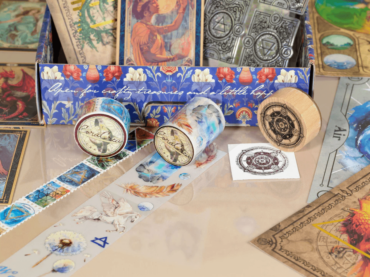 CoraCreaCrafts-4 Elements Box