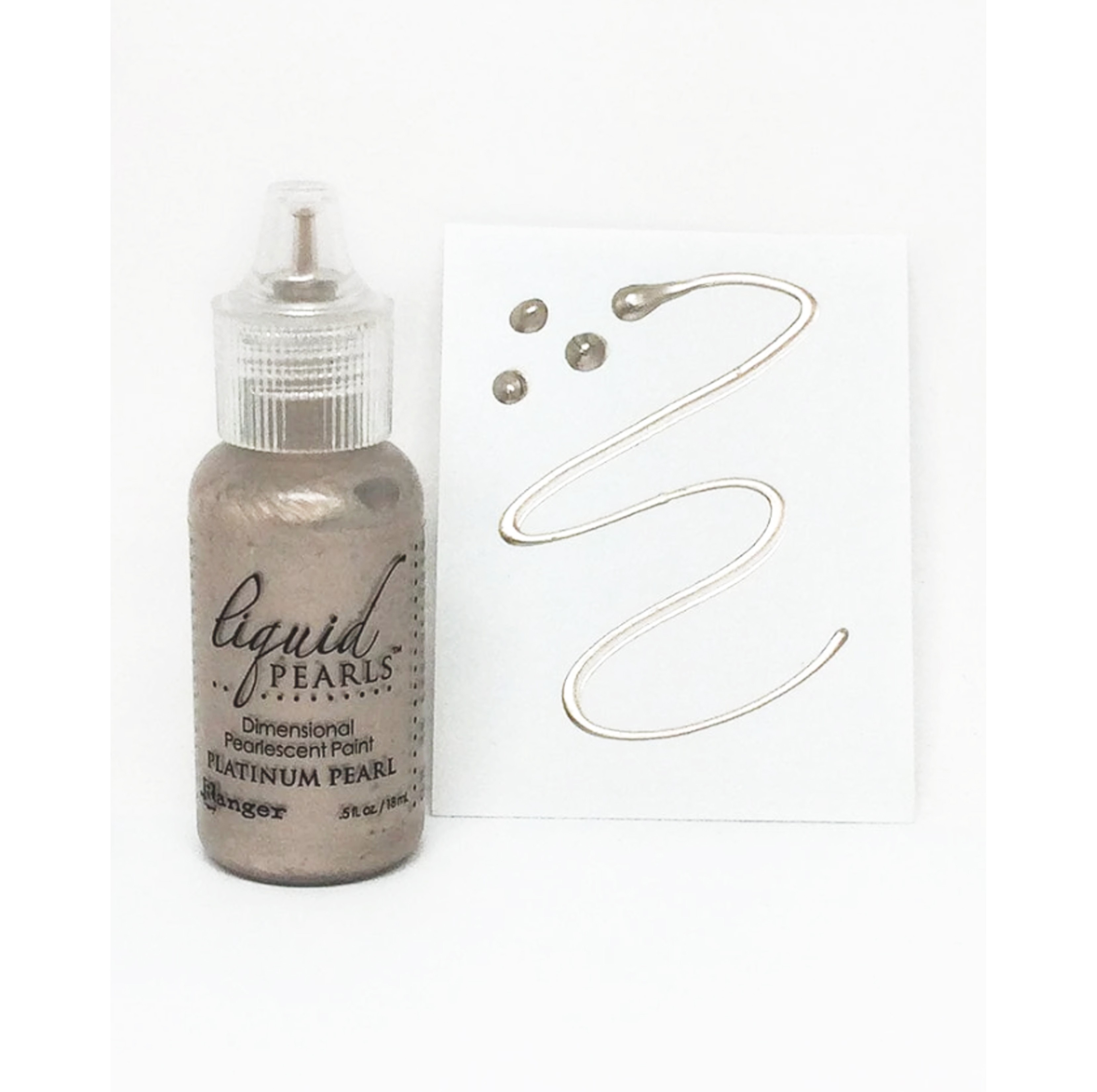 Tim Holtz Liquid Pearls™ Platinum Pearl, 0.5oz