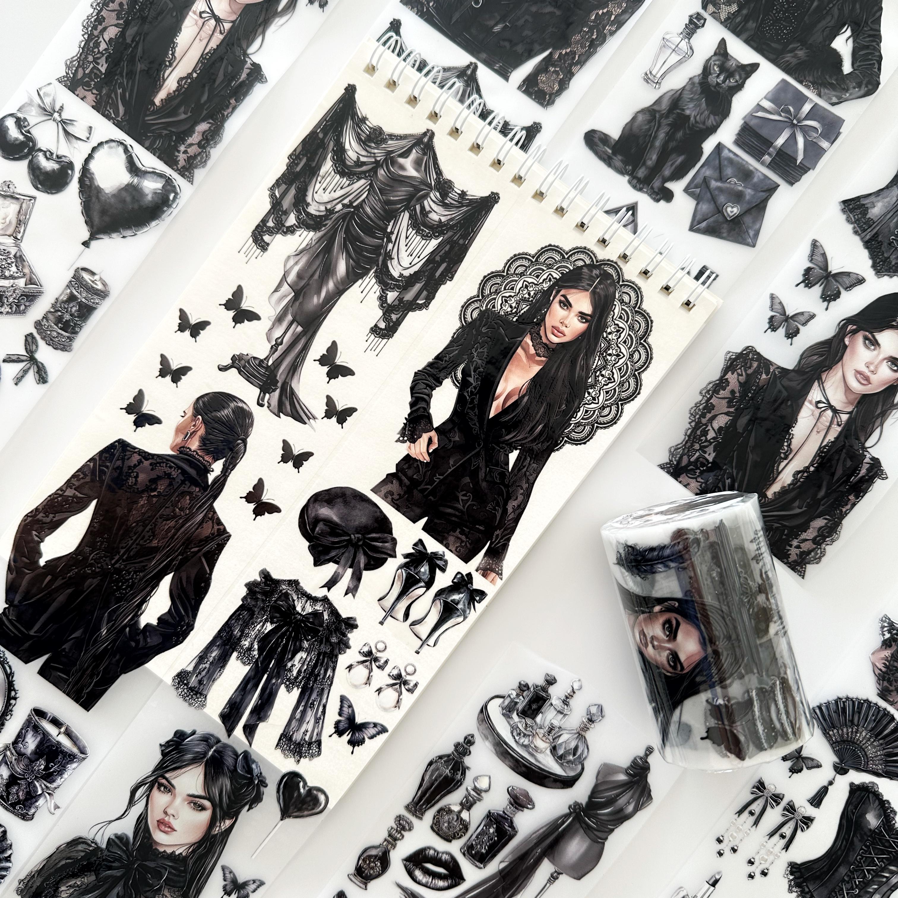 Scrapbook Modern Gothism -Matte Oil Tape 