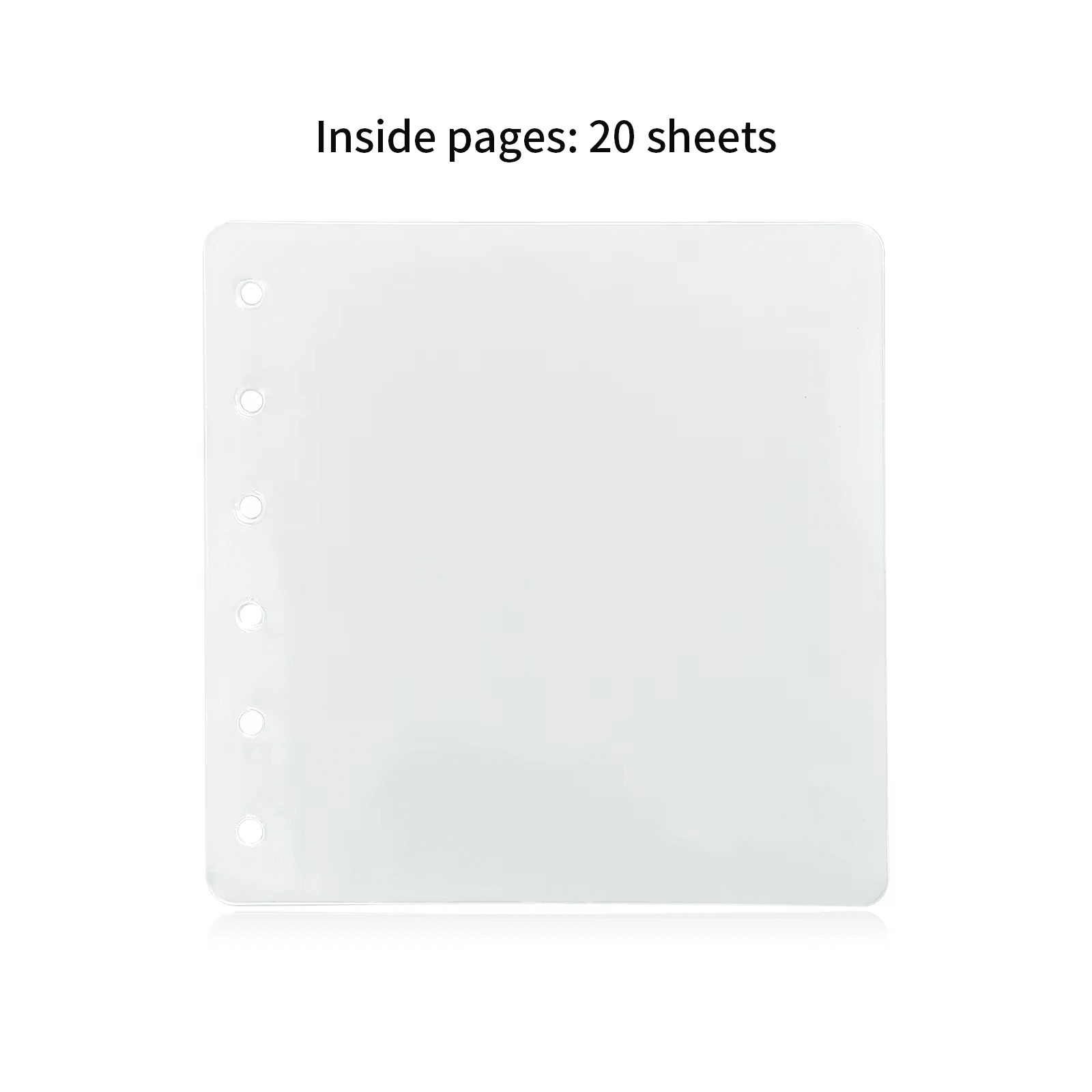 Scrapbooking 20 Pages Journal PVC Notebook
