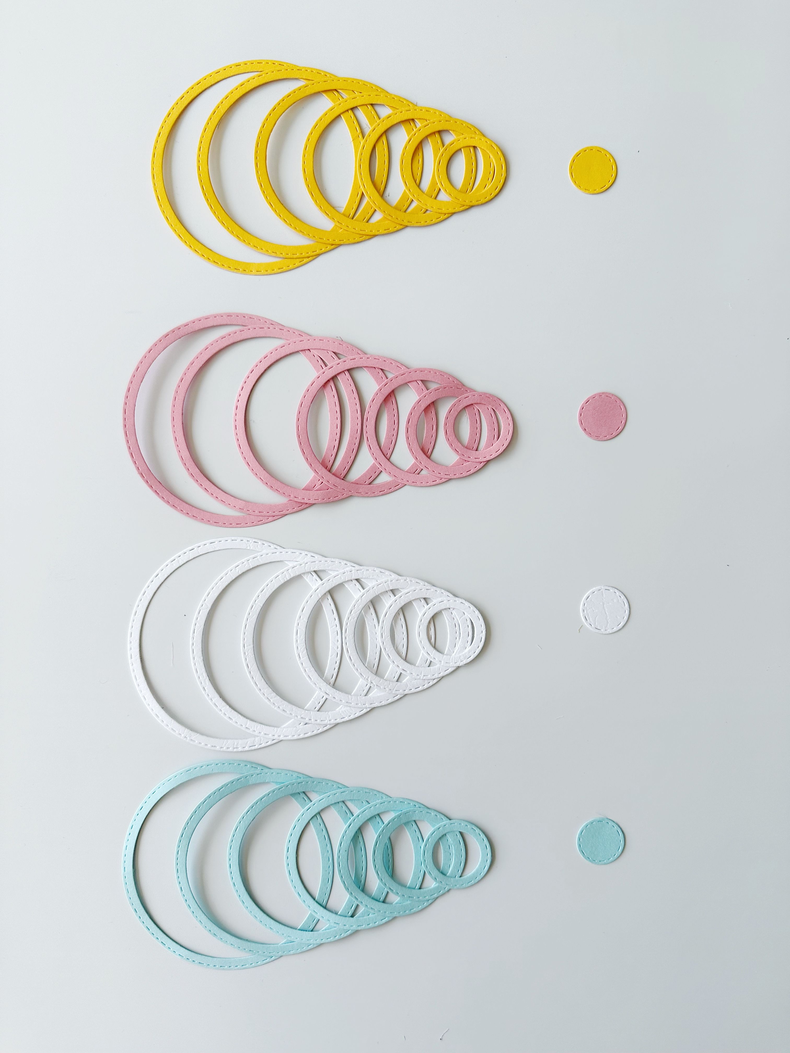 Scrapbook Diy-Cut Multiple Circle set