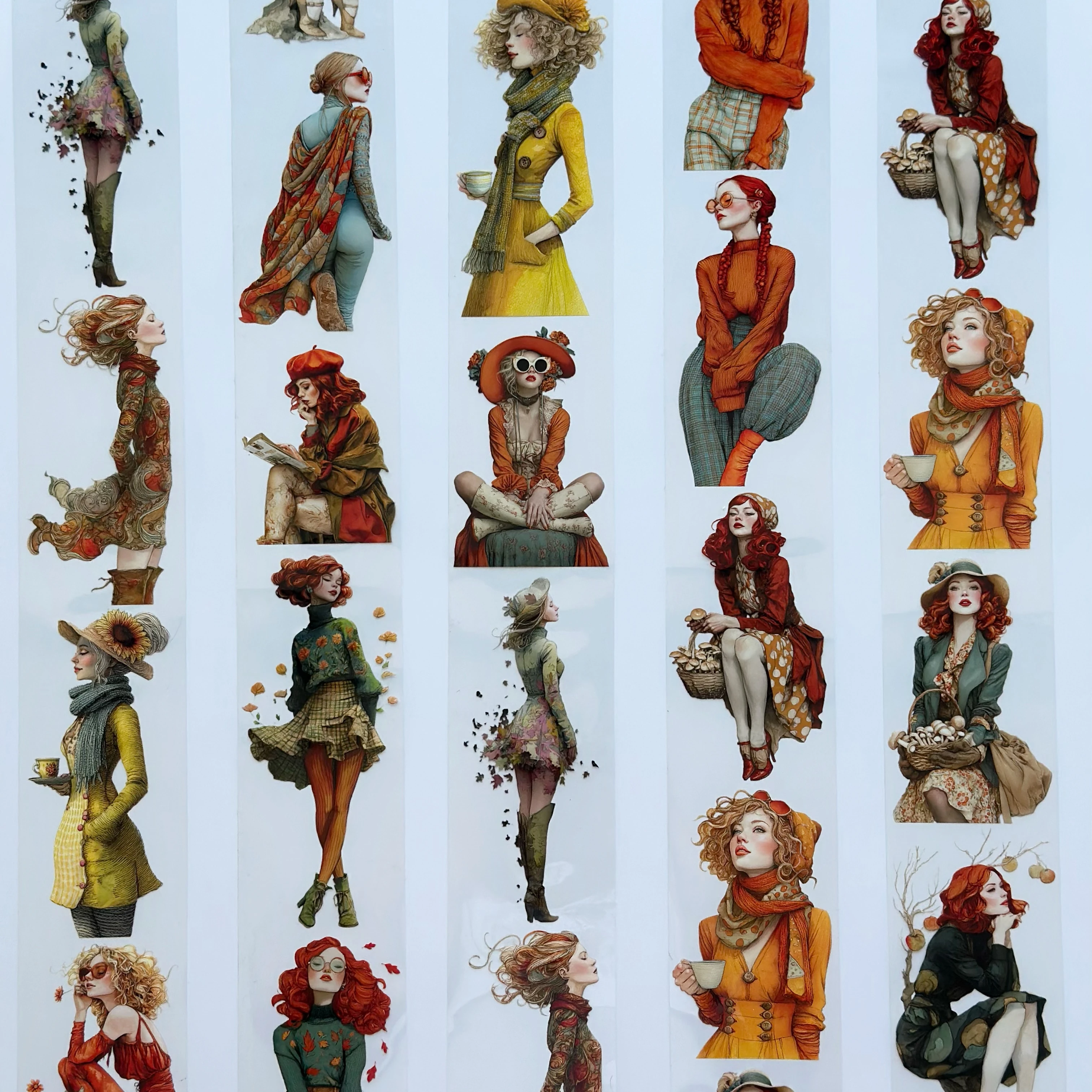 Serene Autumn PET Tape – Scrapbooking, Journaling, Decorative Craft Supplies – Tax Included – SRP147