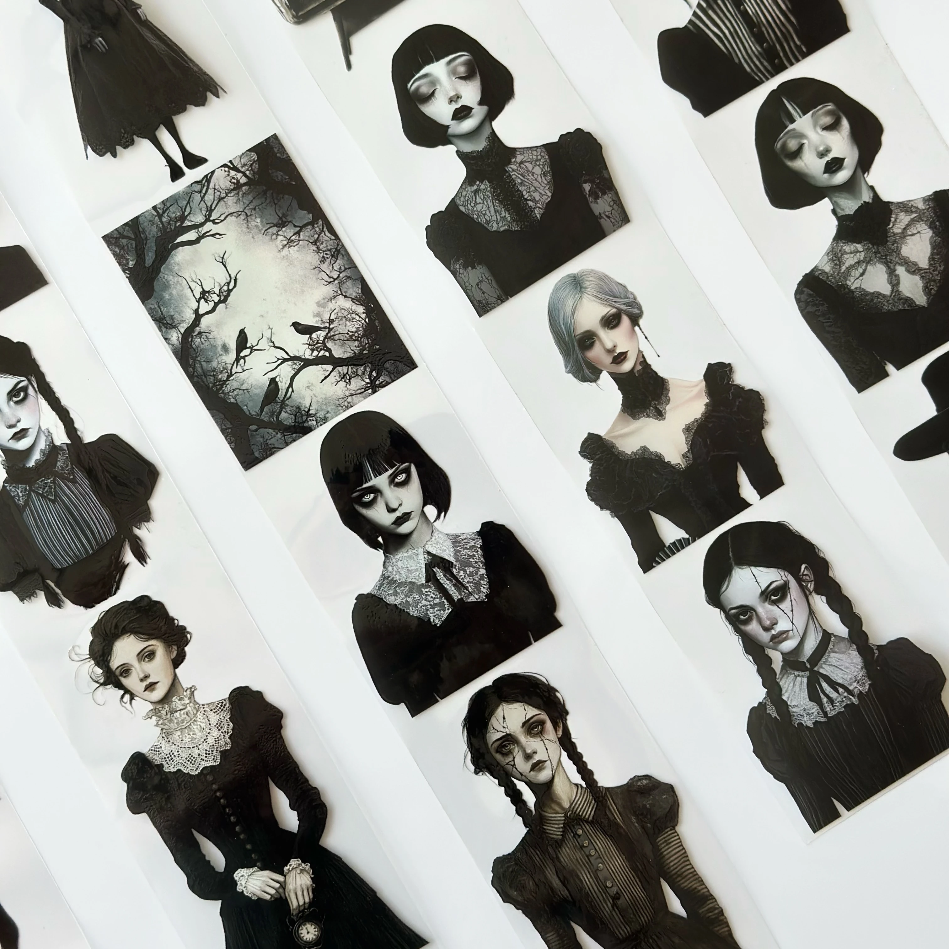 Dark Manor Pet Tape – Gothic Portrait Women, Haunted House Aesthetic, Dark Academia Halloween Tape, Tax Included – SRP164