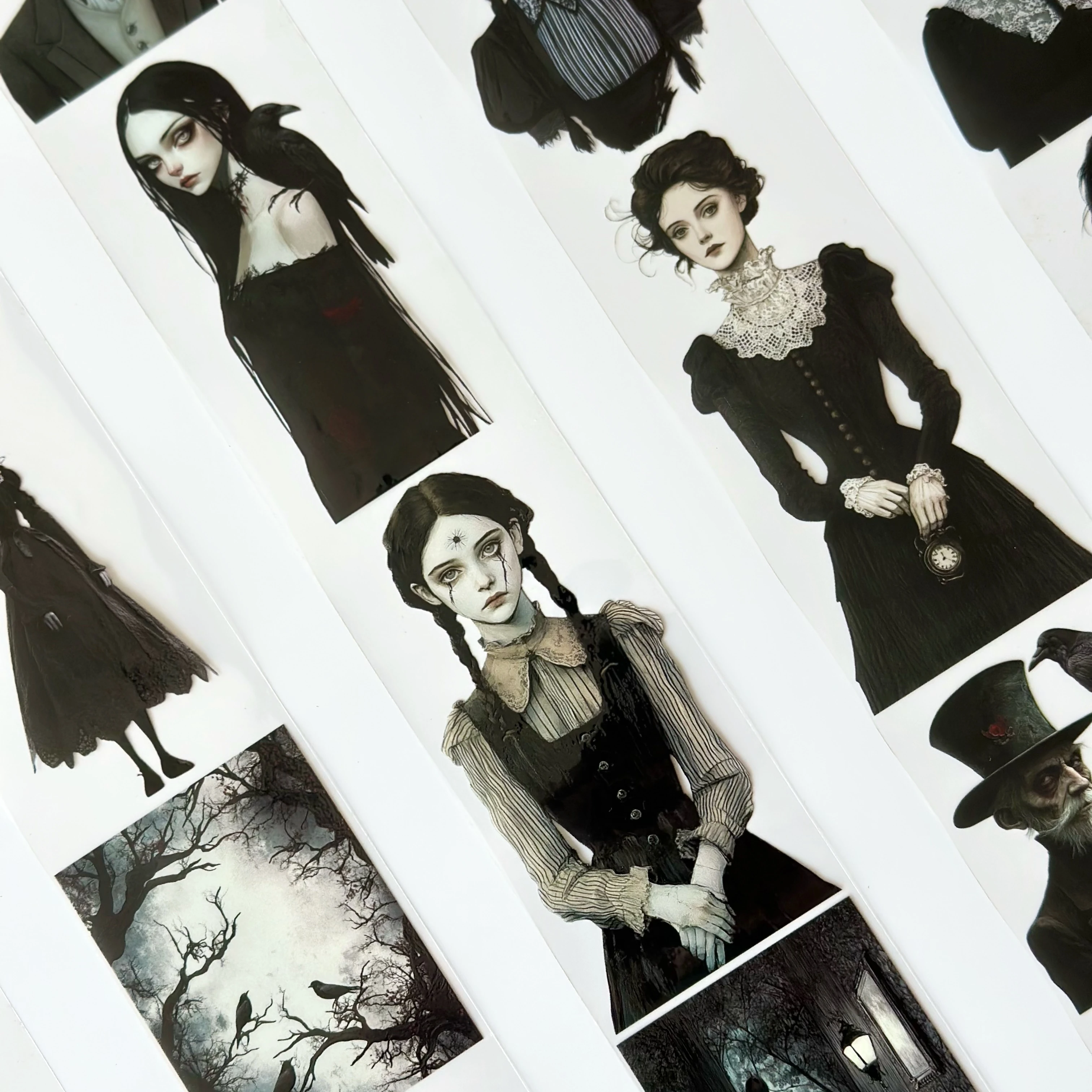 Dark Manor Pet Tape – Gothic Portrait Women, Haunted House Aesthetic, Dark Academia Halloween Tape, Tax Included – SRP164