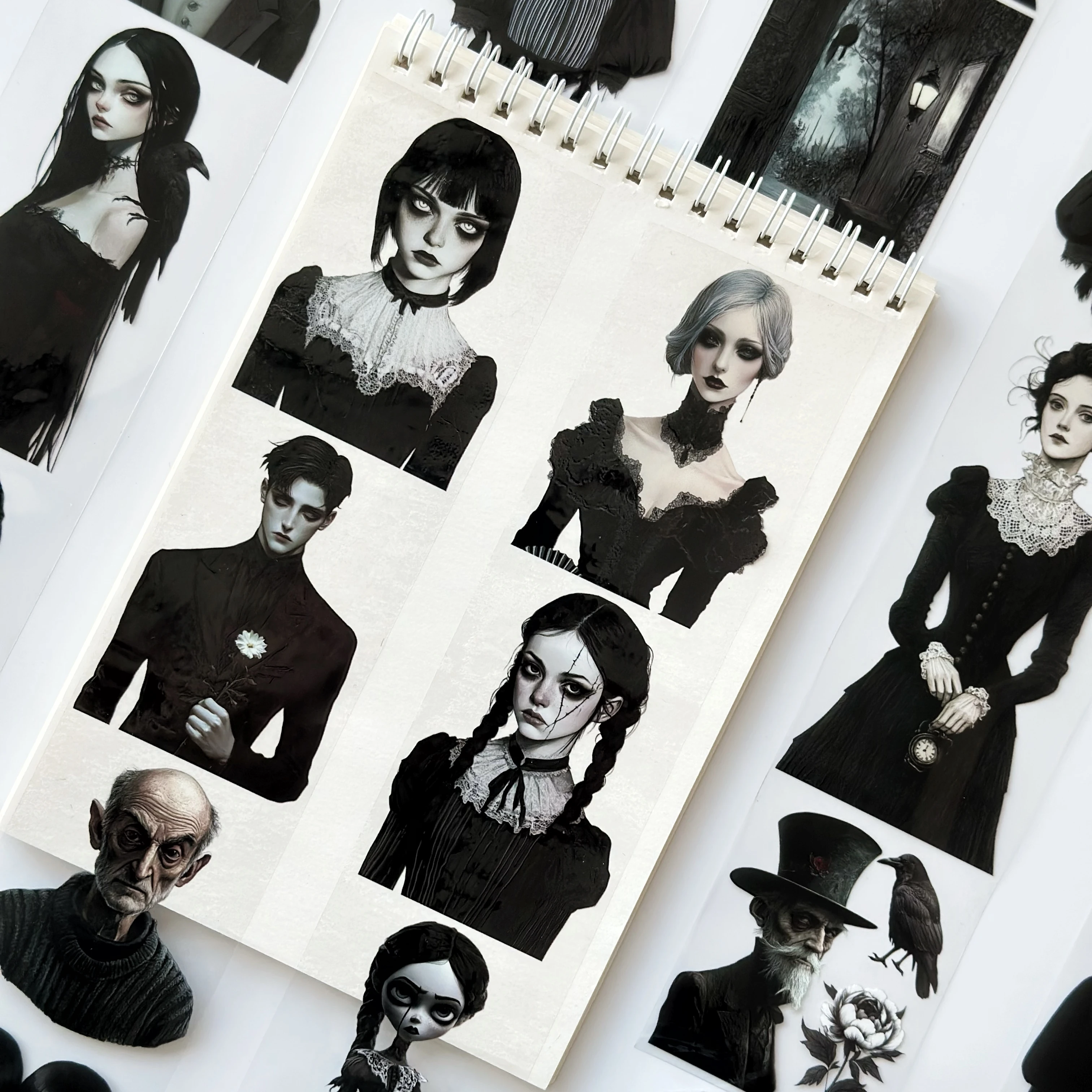 Dark Manor Pet Tape – Gothic Portrait Women, Haunted House Aesthetic, Dark Academia Halloween Tape, Tax Included – SRP164