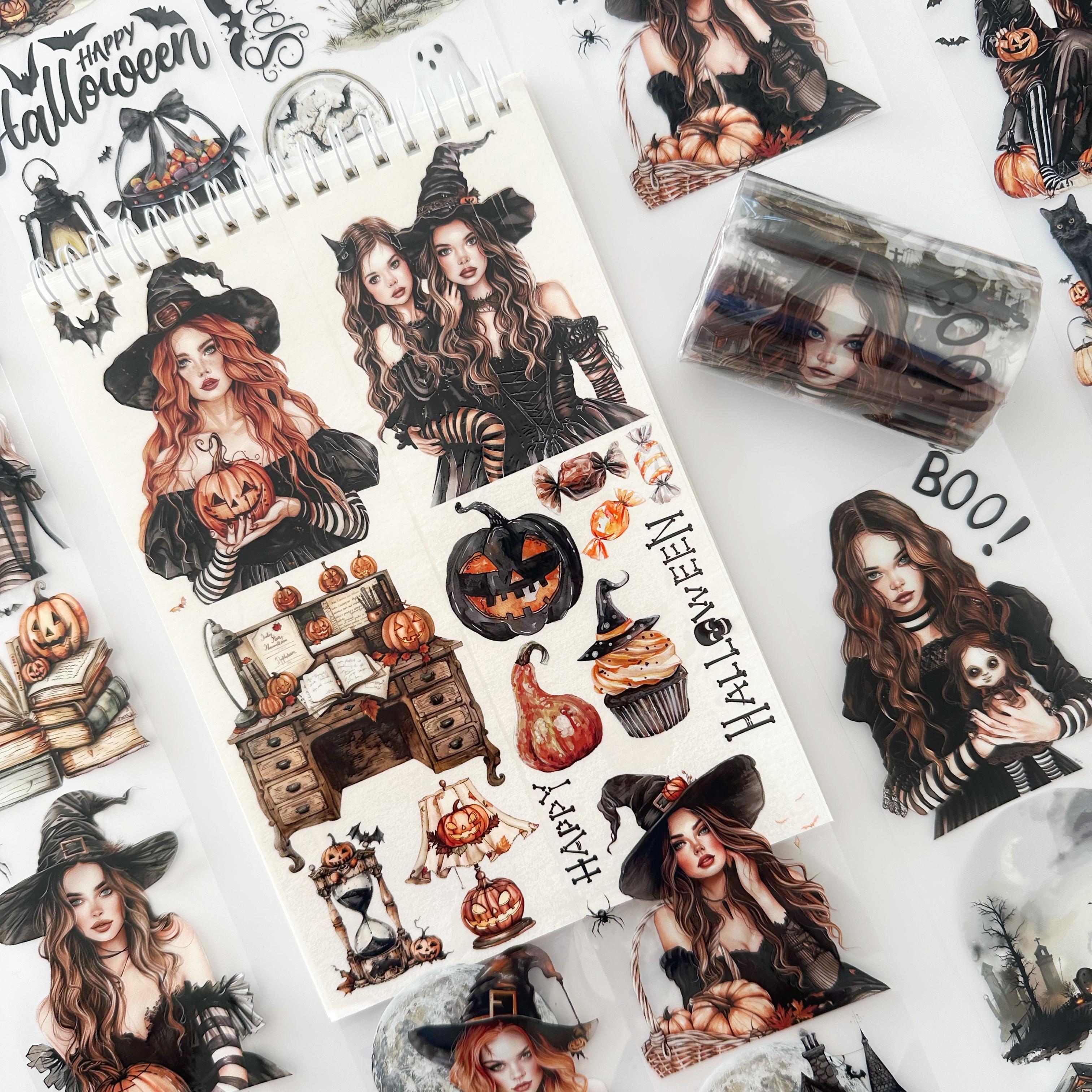 Scrapbook 'Happy Halloween' -3D Crystal Special Oil tape