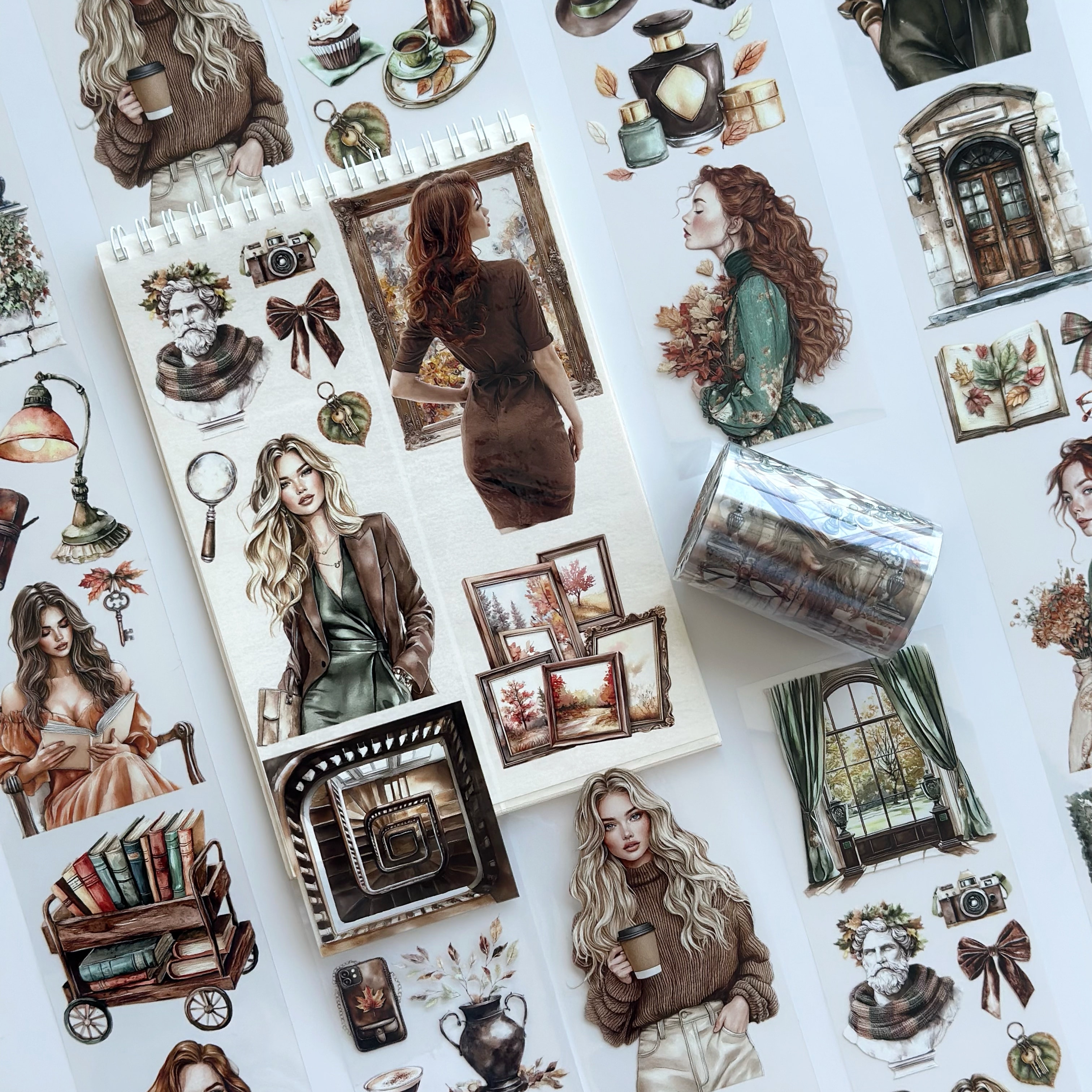 Art in Nature PET Tape – Decorative Scrapbooking, Journaling, Collage Supplies – Tax Included – SRP141
