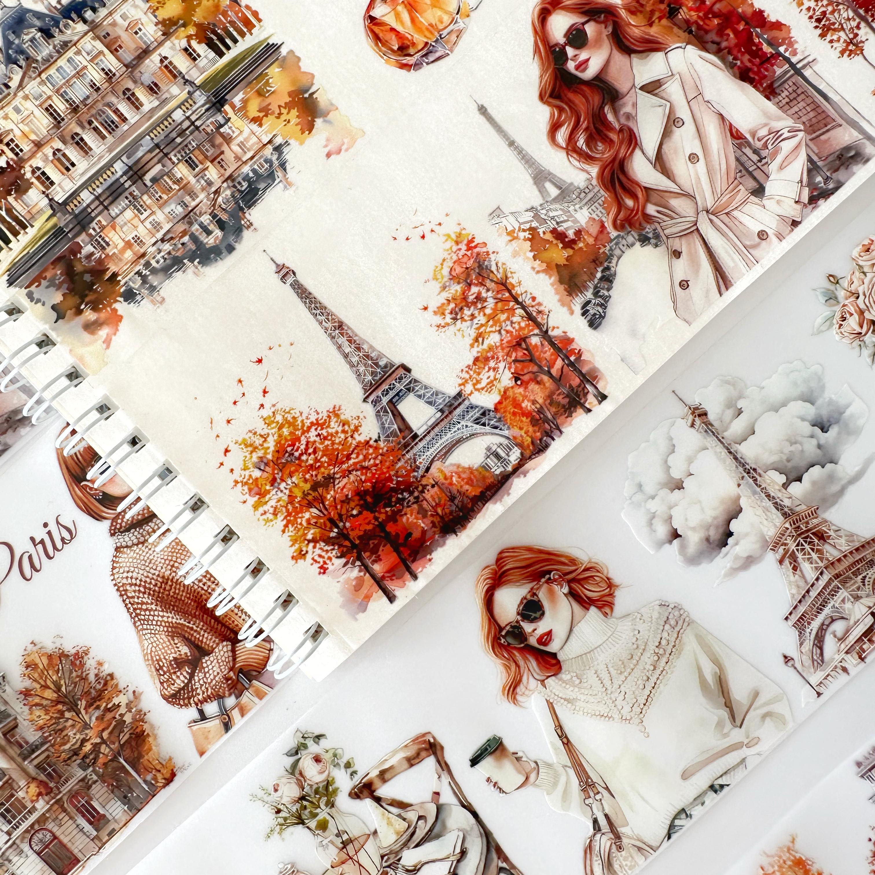 Scrapbook Autumn in Paris -Matte Oil Tape