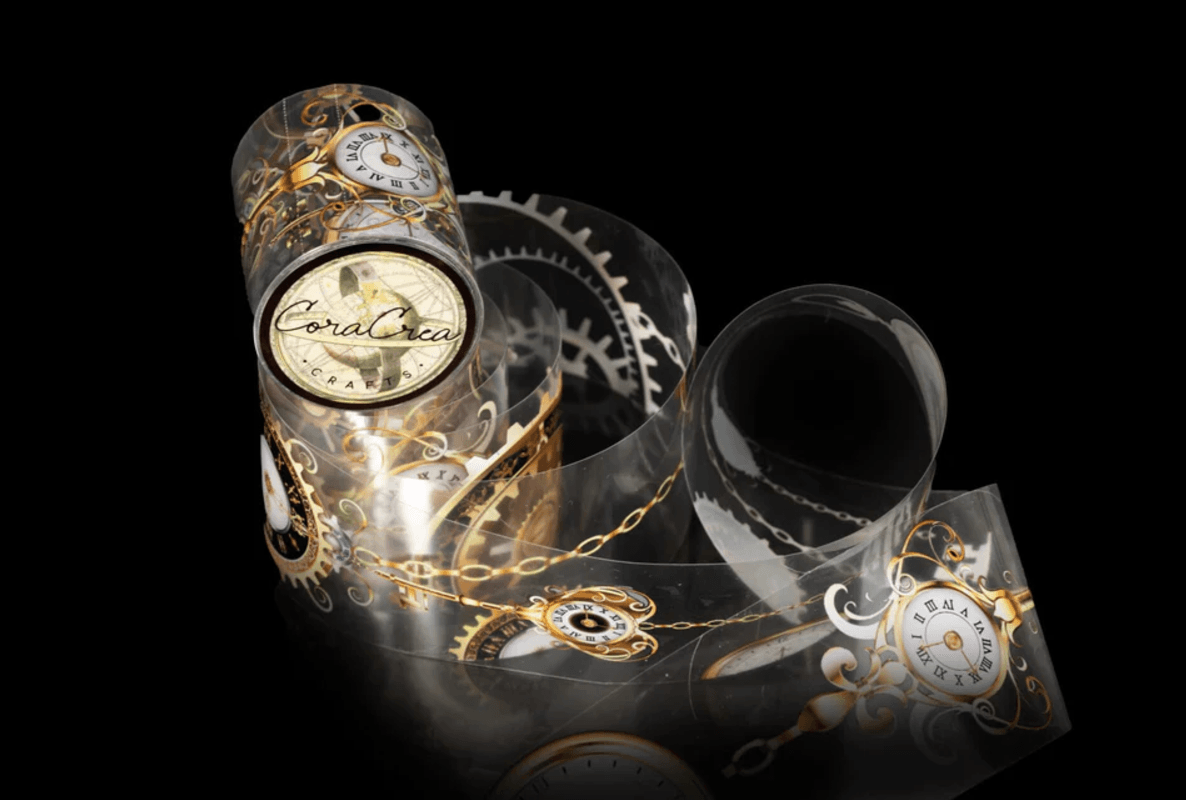 CoraCreaCrafts-Pocket Watches Transparent Tape