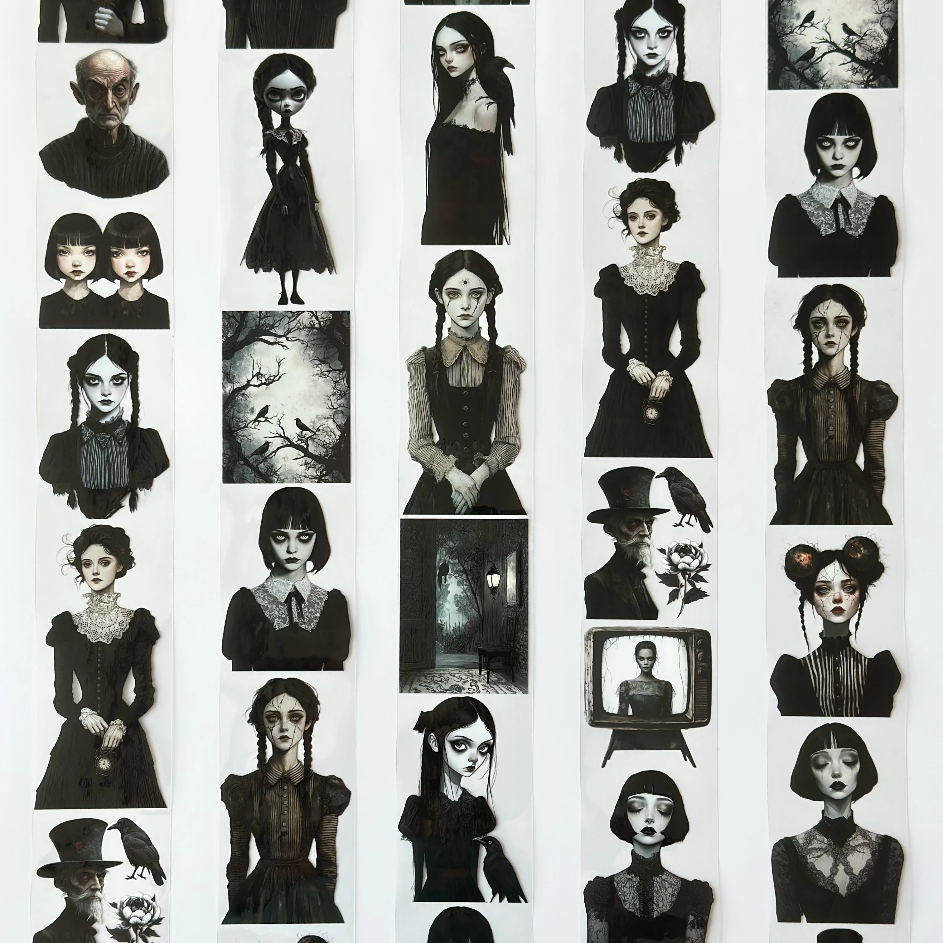 Dark Manor Pet Tape – Gothic Portrait Women, Haunted House Aesthetic, Dark Academia Halloween Tape, Tax Included – SRP164