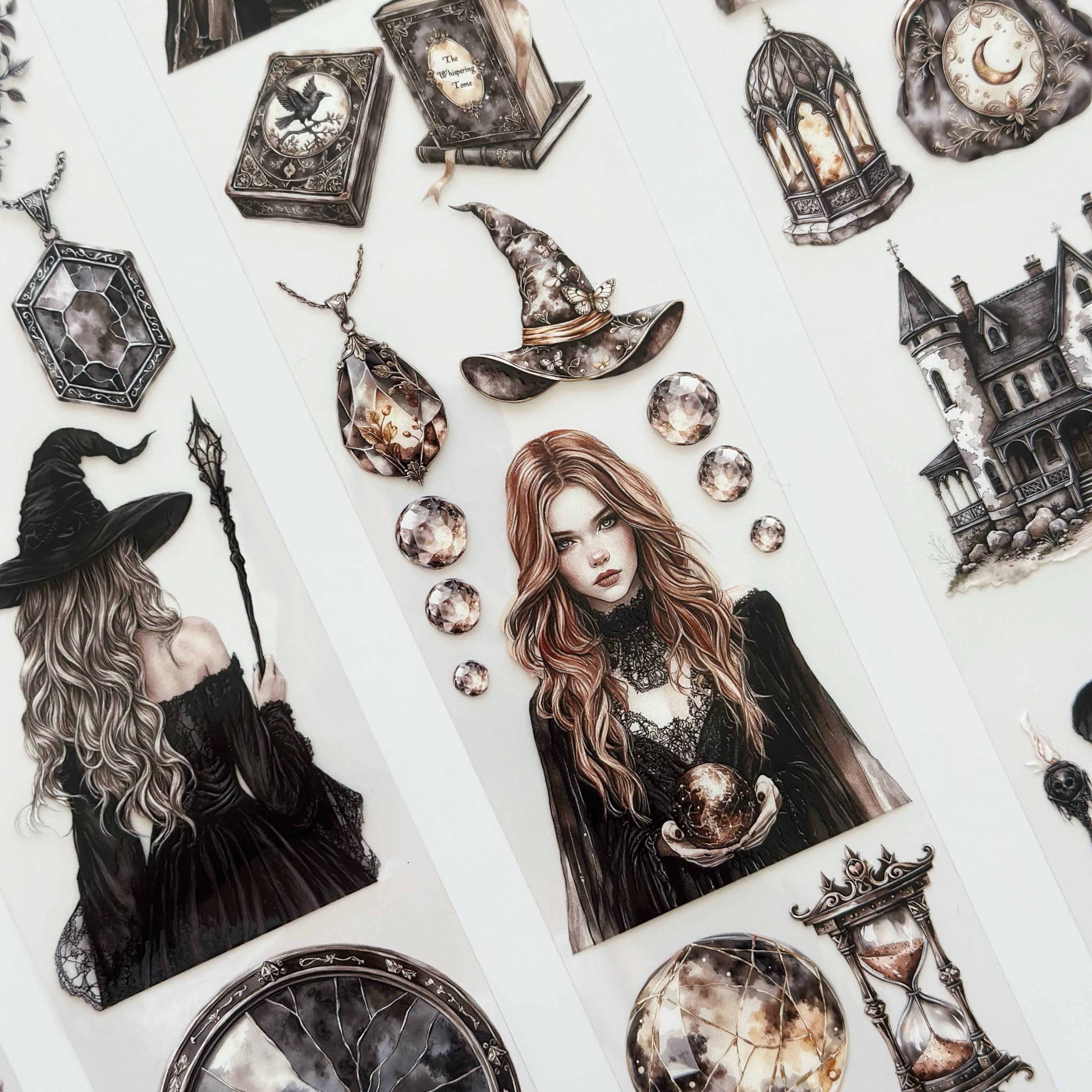 Origin Witches PET Tape – Gothic Scrapbooking, Witchy Journaling, Halloween Crafts – Tax Included – SRP153