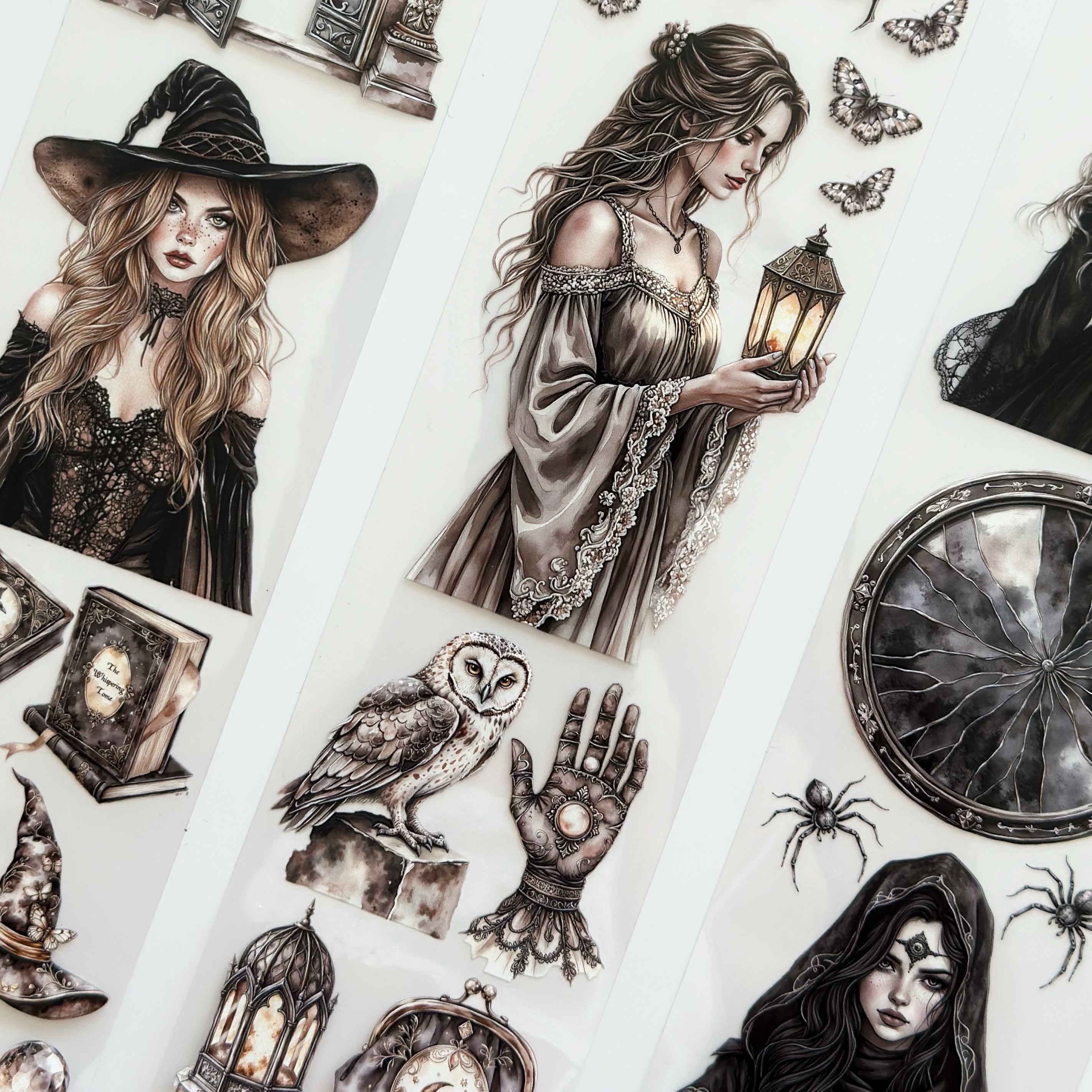 Origin Witches PET Tape – Gothic Scrapbooking, Witchy Journaling, Halloween Crafts – Tax Included – SRP153