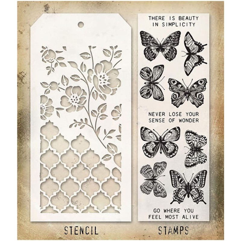 Scrapbook Journal Decorative Stencil Template