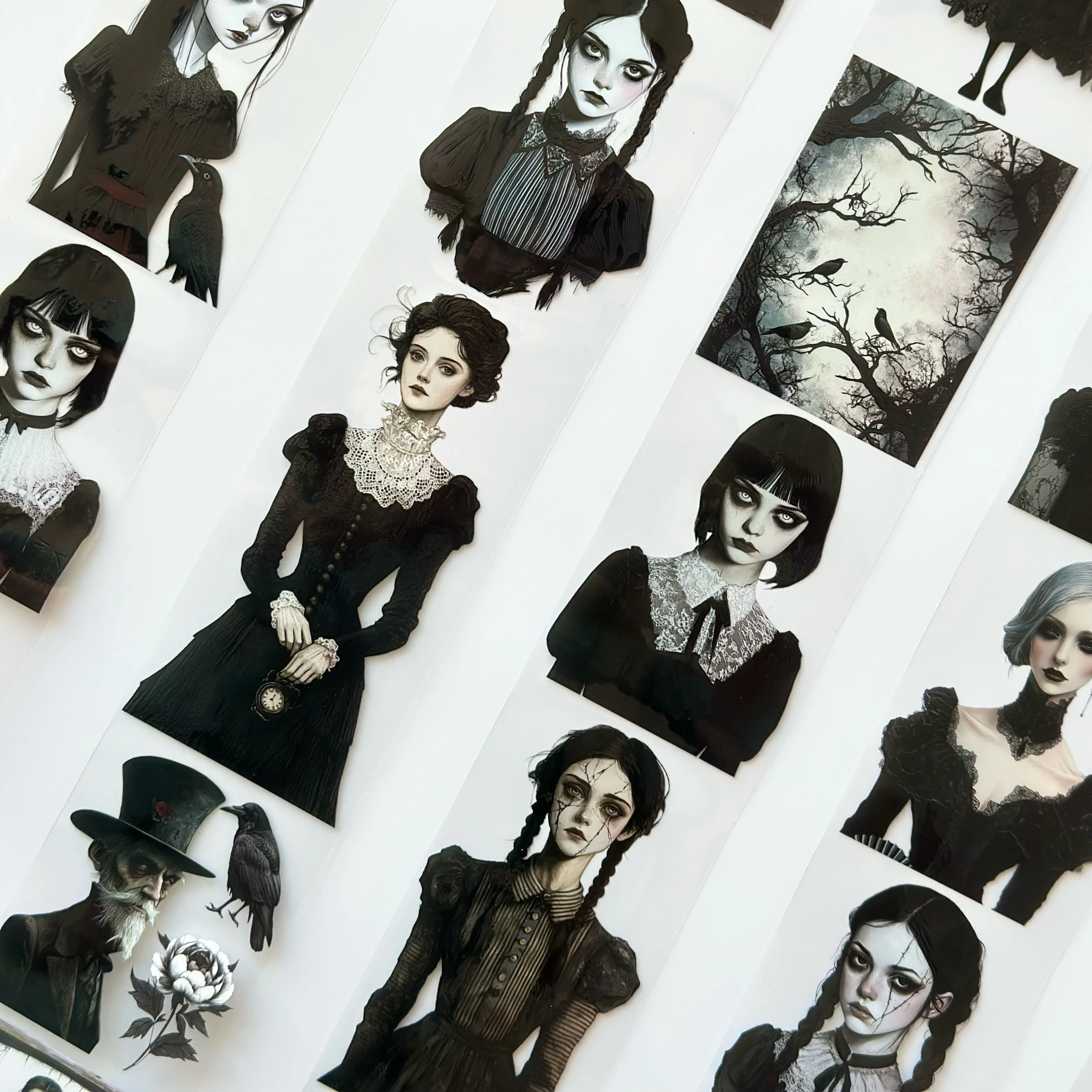 Dark Manor Pet Tape – Gothic Portrait Women, Haunted House Aesthetic, Dark Academia Halloween Tape, Tax Included – SRP164