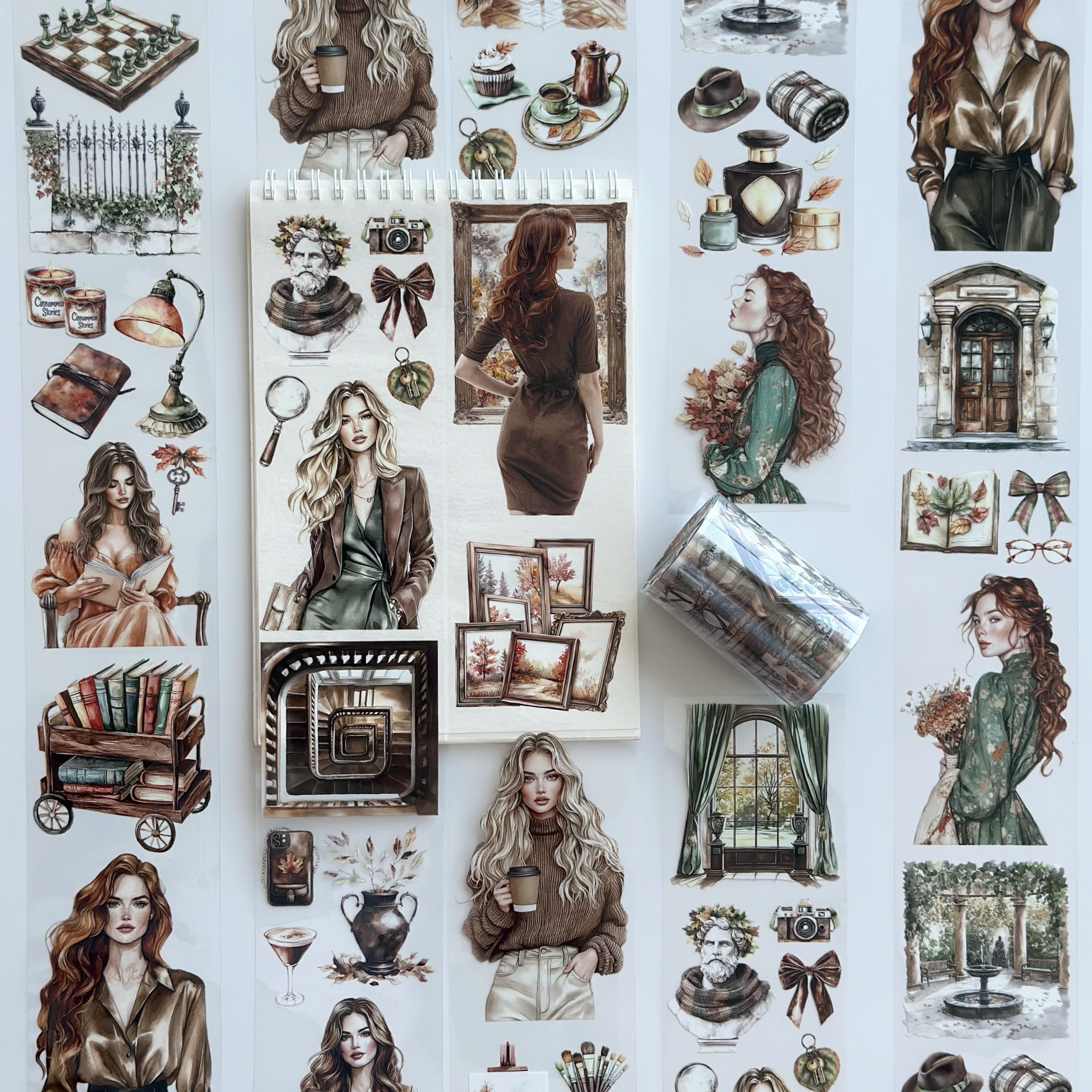 Art in Nature PET Tape – Decorative Scrapbooking, Journaling, Collage Supplies – Tax Included – SRP141