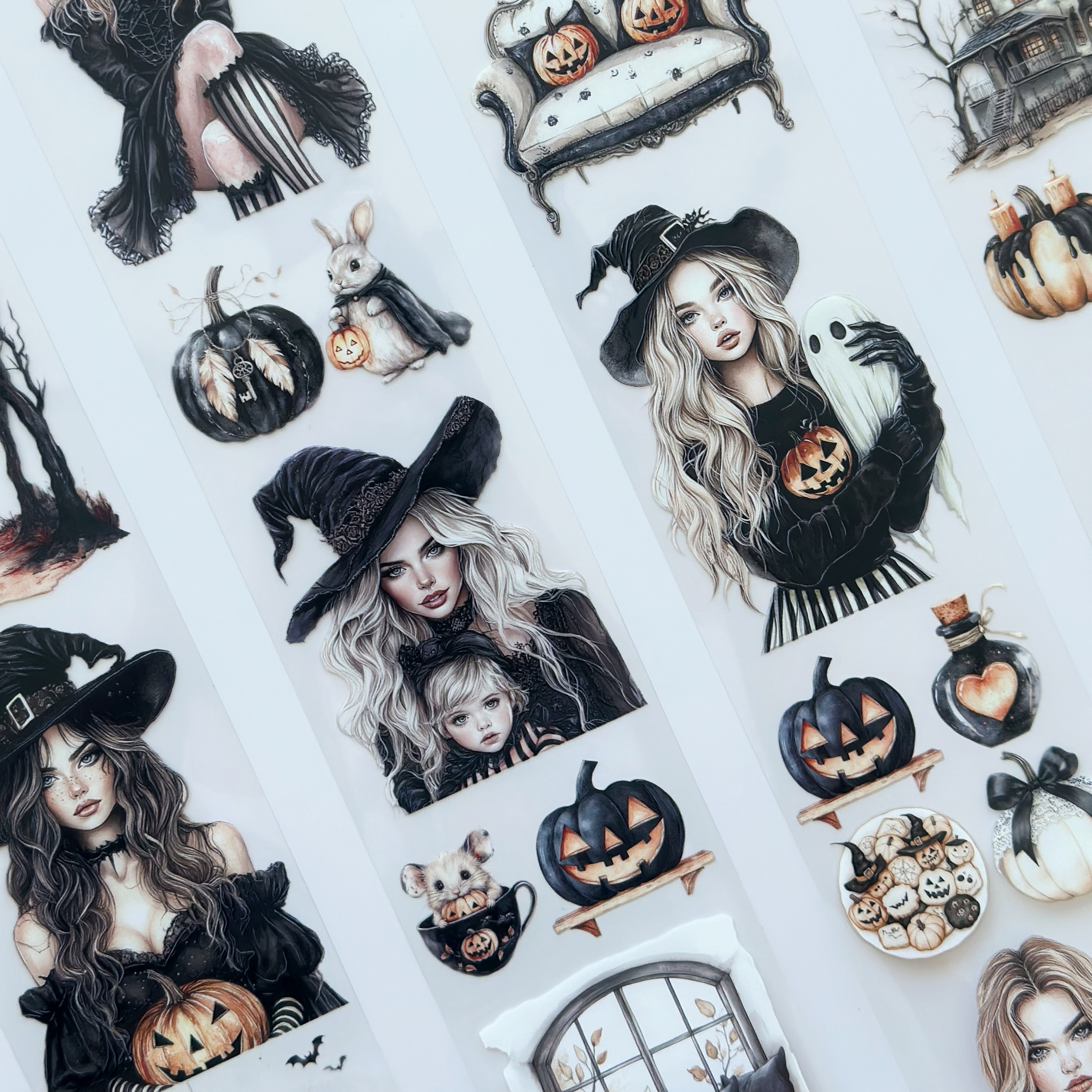 Pumpkin Mist PET Tape – Halloween Scrapbooking, Journaling, Spooky Craft Supplies – Tax Included – SRP152