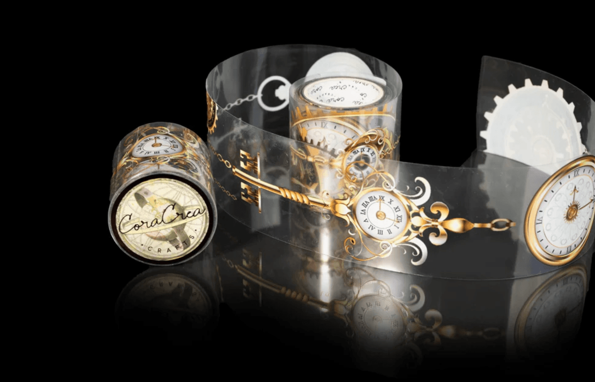 CoraCreaCrafts-Pocket Watches Transparent Tape