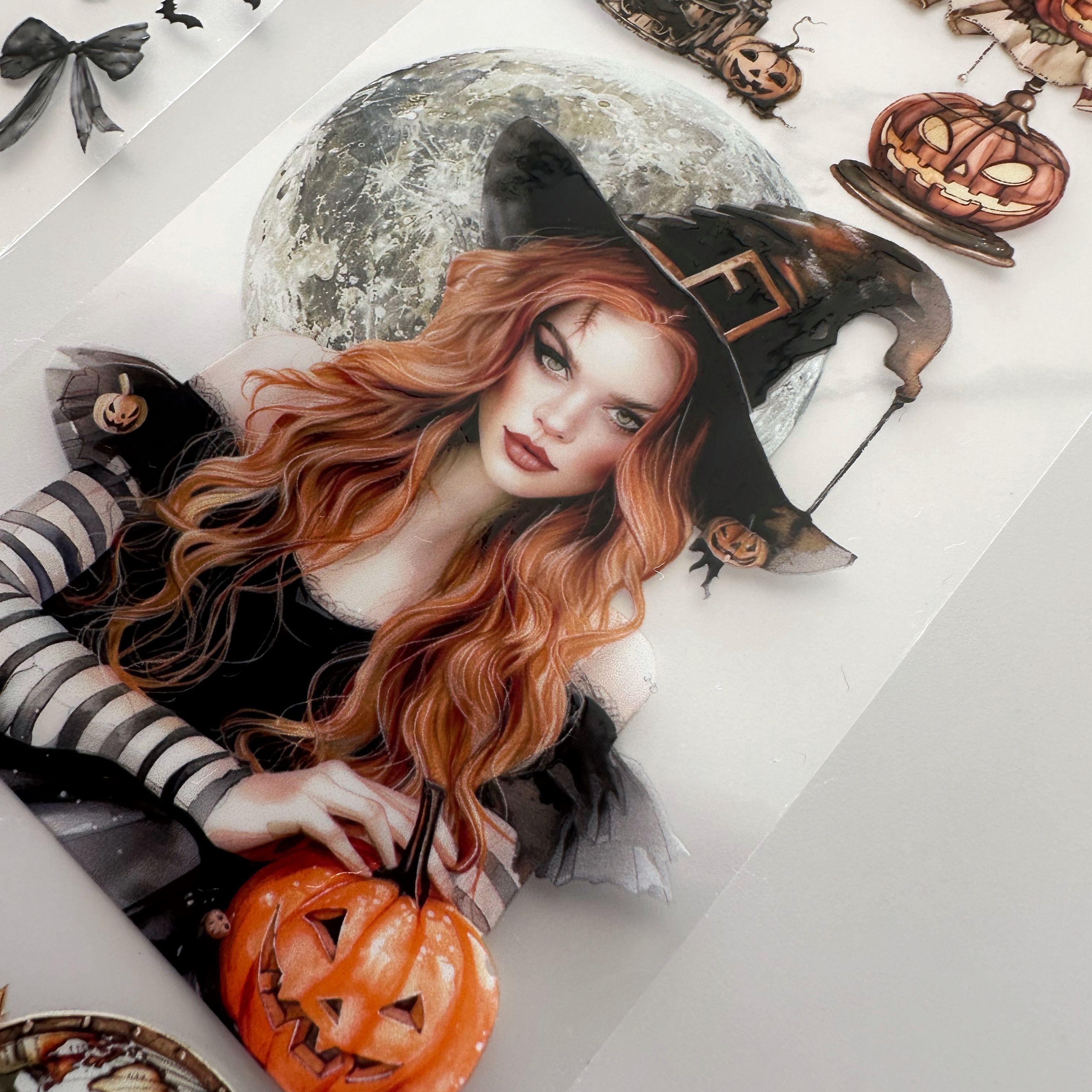 Scrapbook 'Happy Halloween' -3D Crystal Special Oil tape