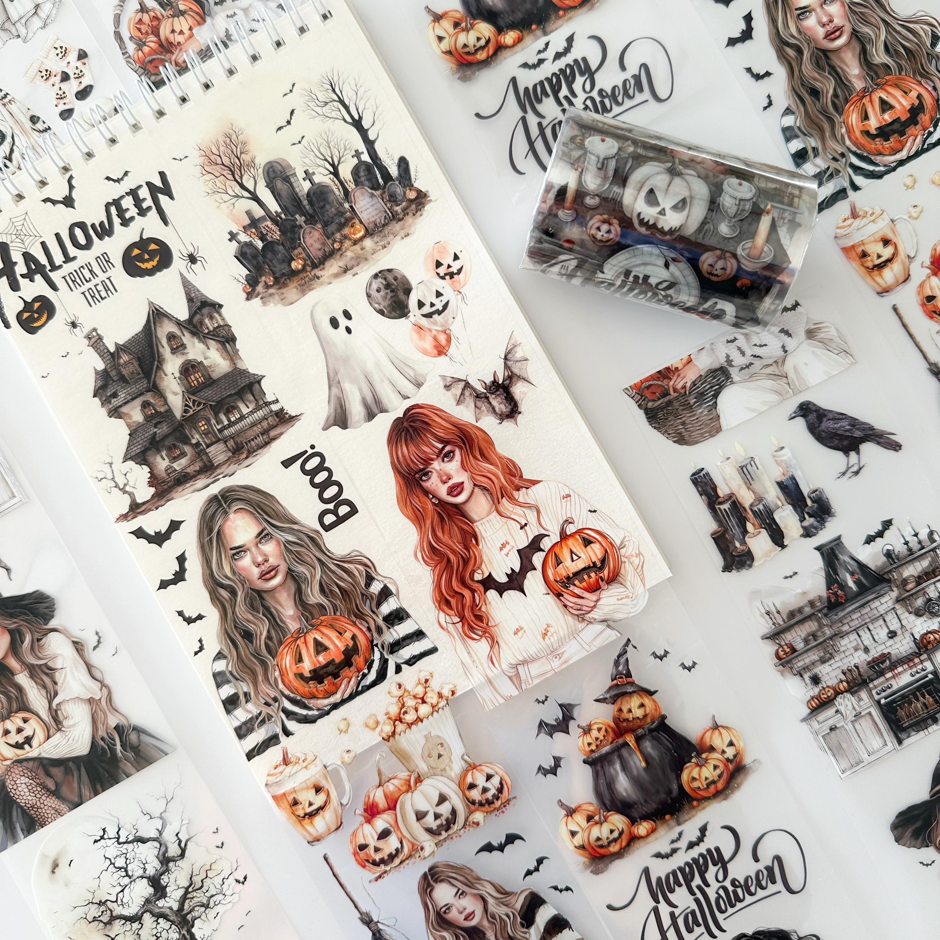 Scrapbook 'Trick or Treat' -3D Crystal Special Oil tape