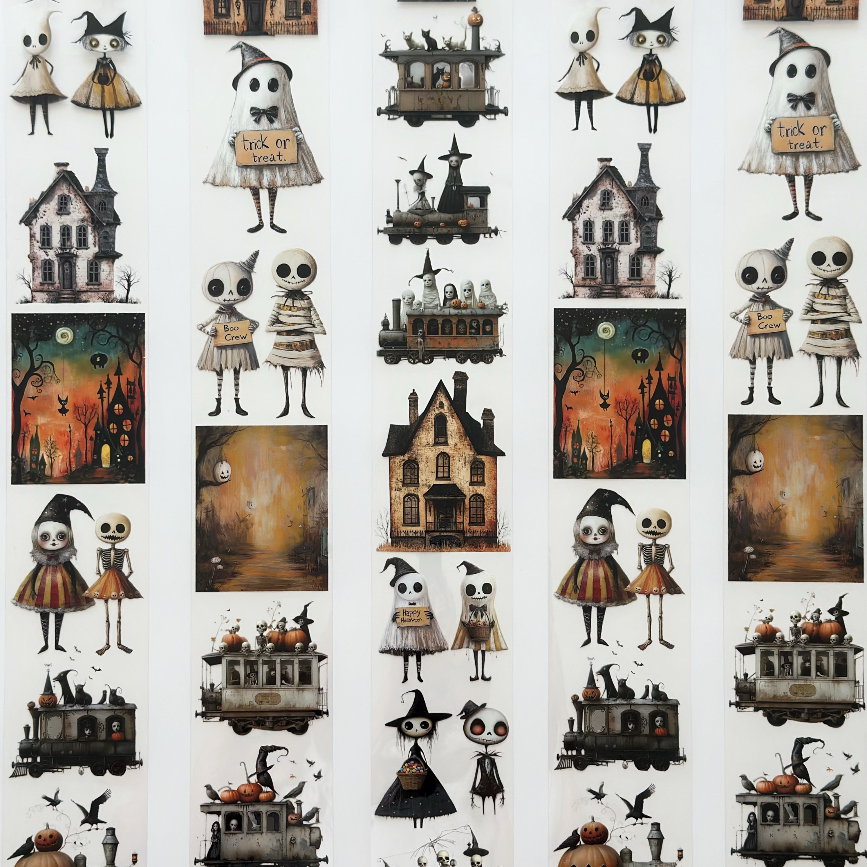 Happy Halloween PET Tape – Scrapbooking, Journaling, Spooky Craft Supplies – Tax Included – SRP150