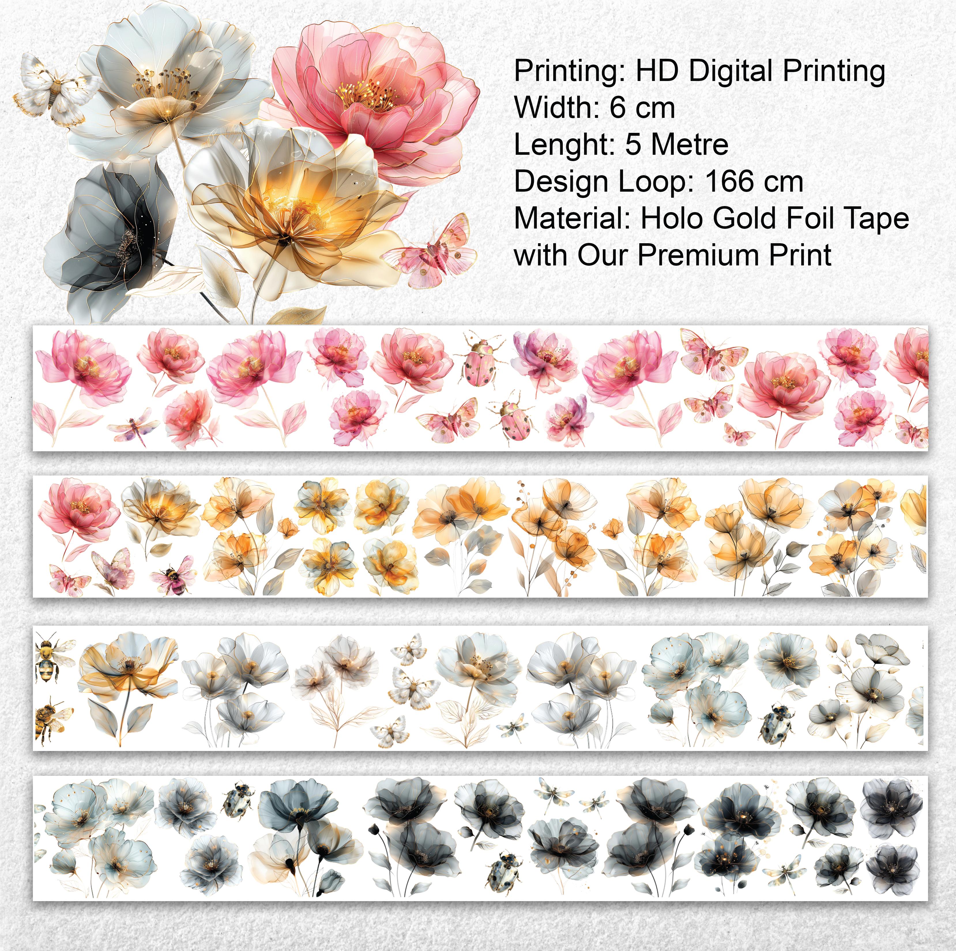 Scrapbook The Magical Light Of Colour-3D Foil Pet Tape