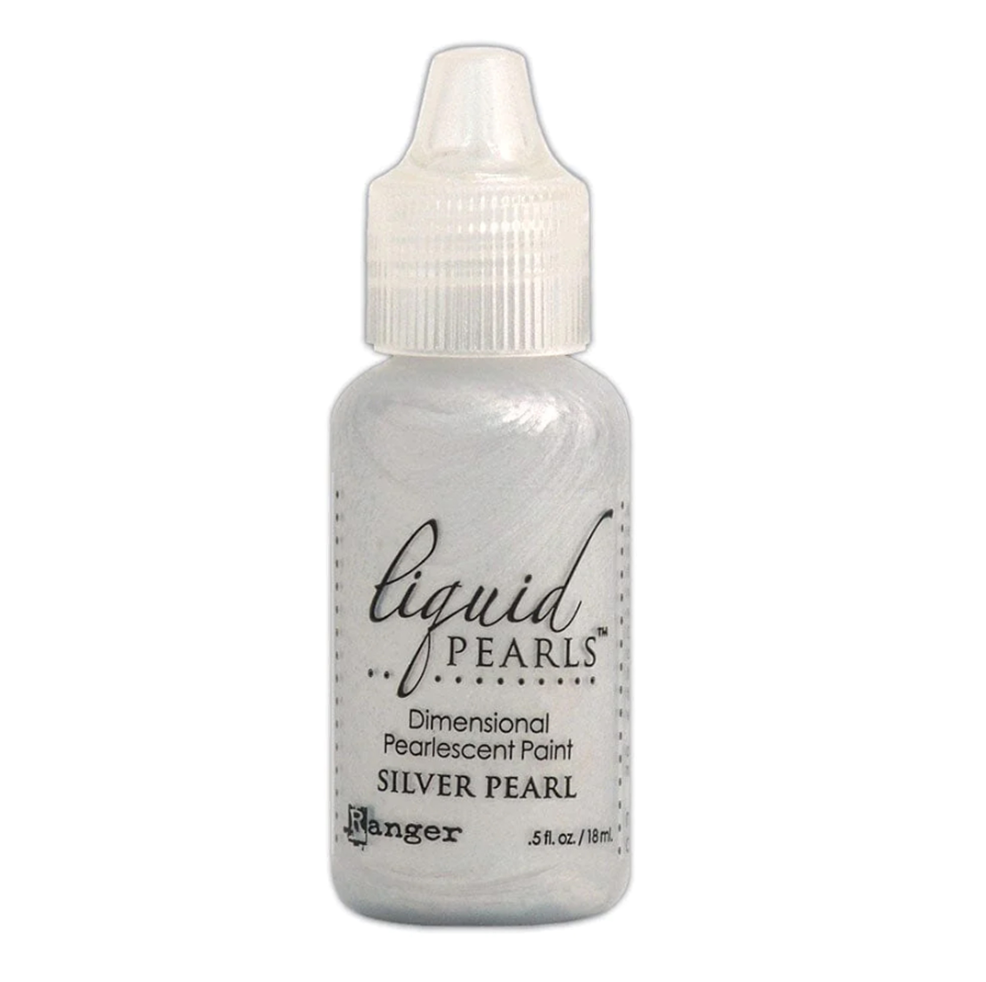 Tim Holtz Liquid Pearls™ Silver Pearl, 0.5oz