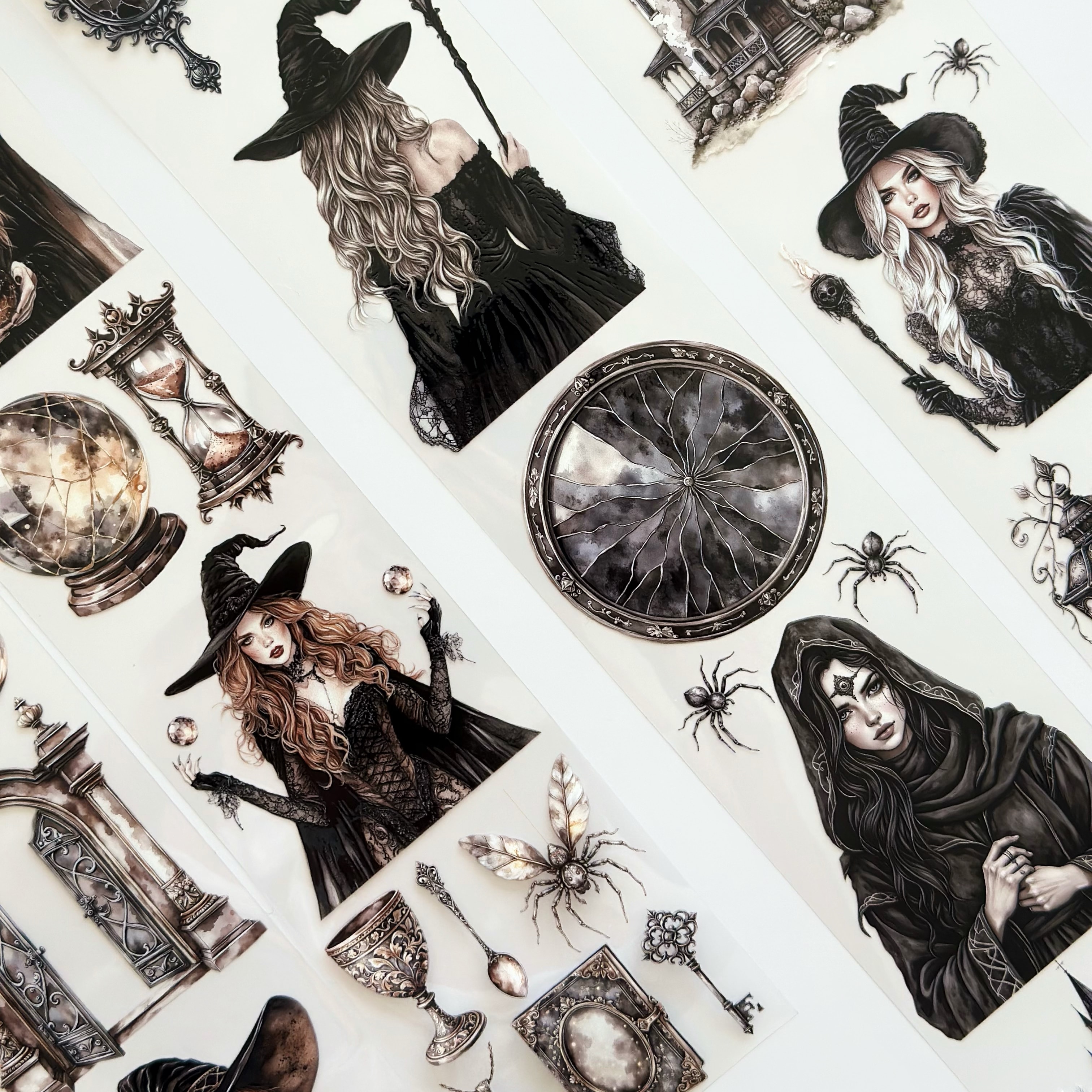 Origin Witches PET Tape – Gothic Scrapbooking, Witchy Journaling, Halloween Crafts – Tax Included – SRP153