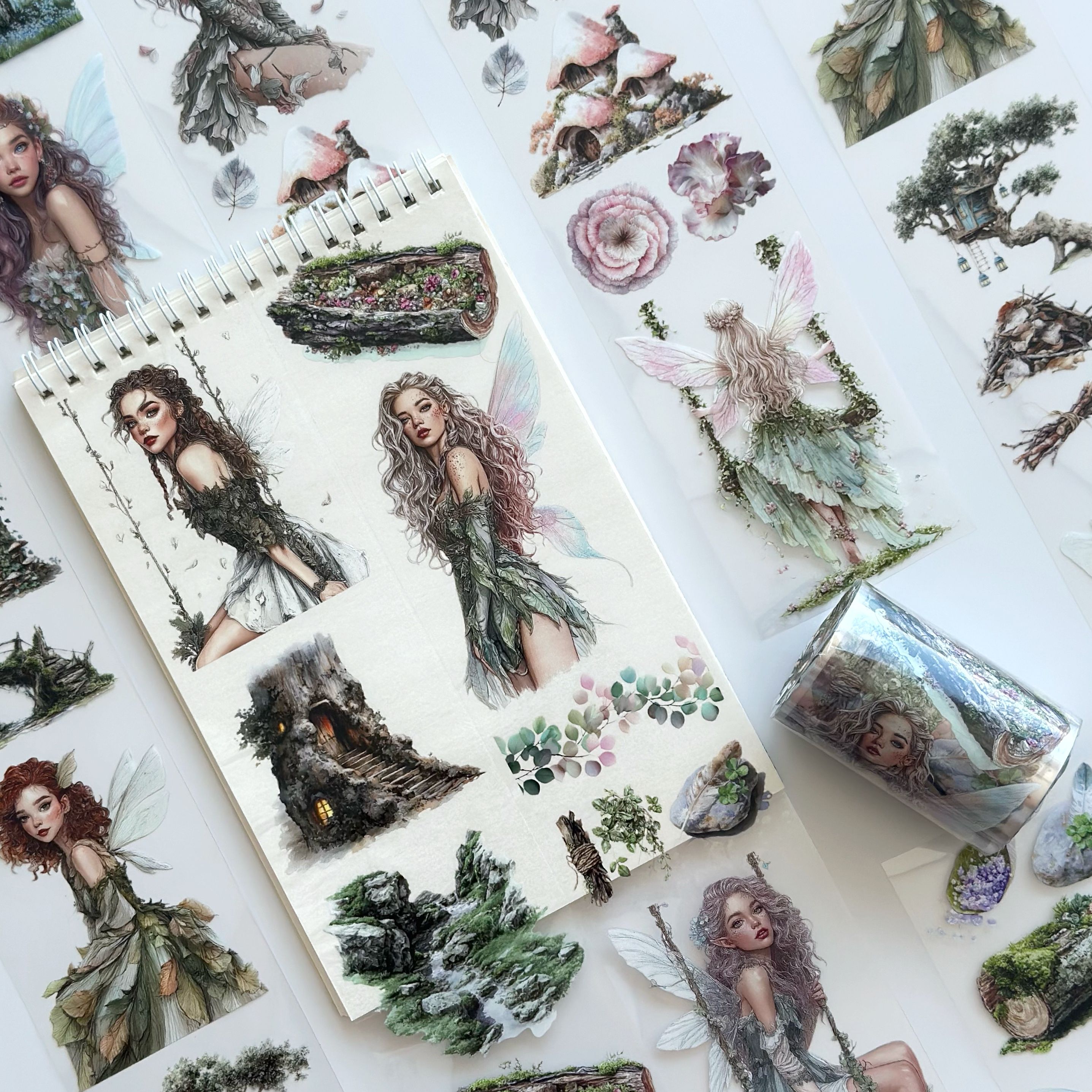 The Story of the Fairy PET Tape – Scrapbooking, Journaling, Fantasy Craft Supplies – Tax Included – SRP156