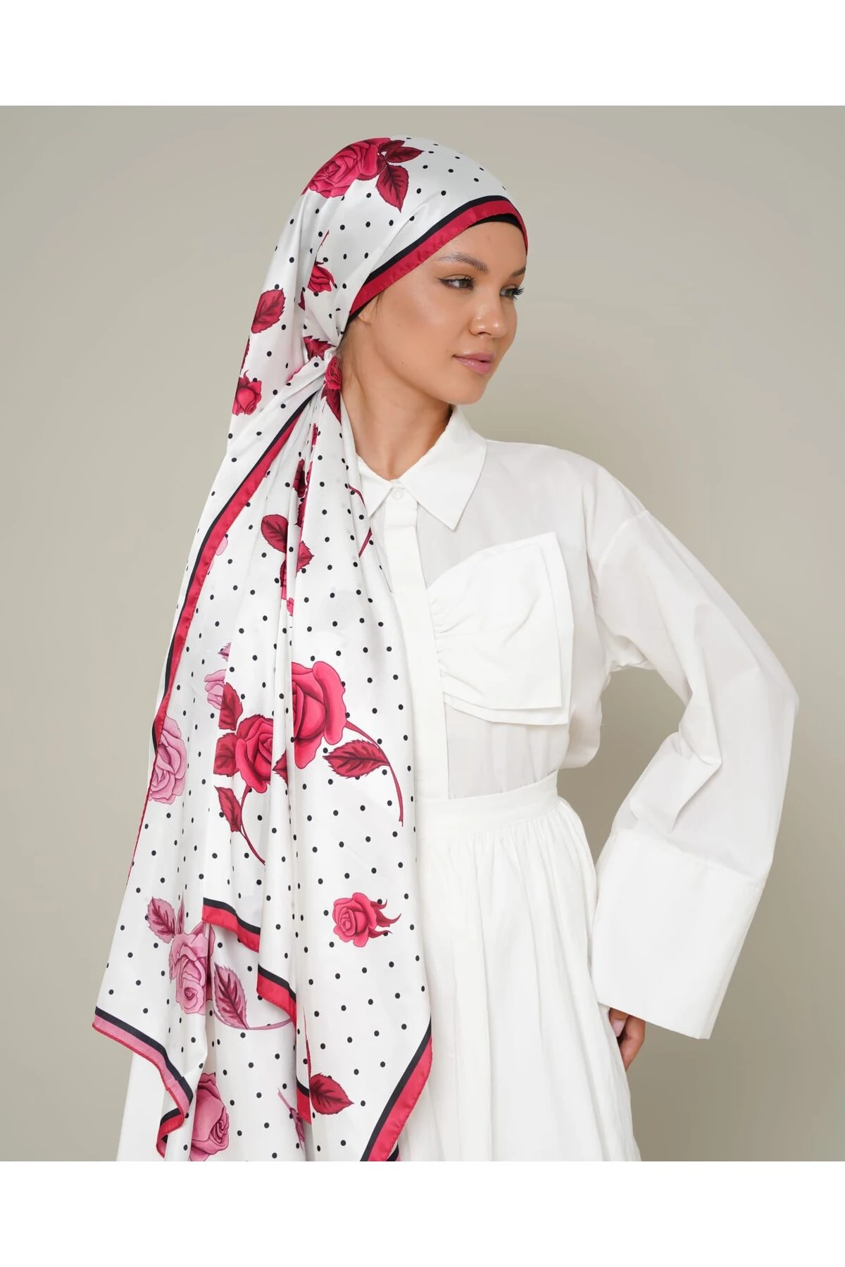 İthal Twil İpek Şal