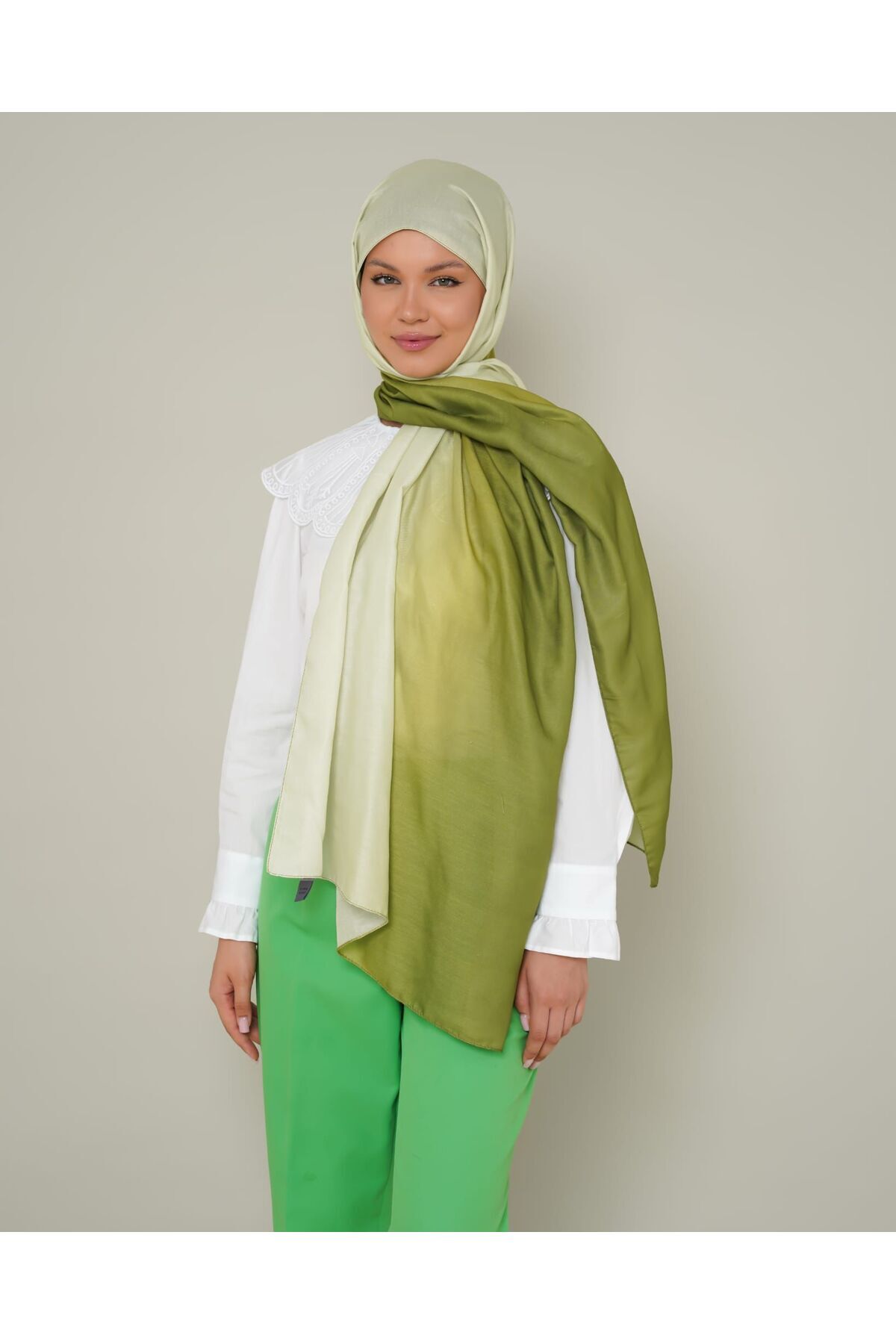 Degrade Cotton Şal