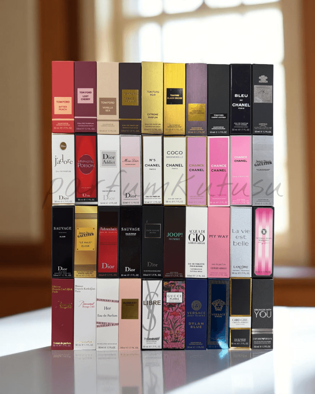 50ml Seyahat Boy 8'li Kutulu Set