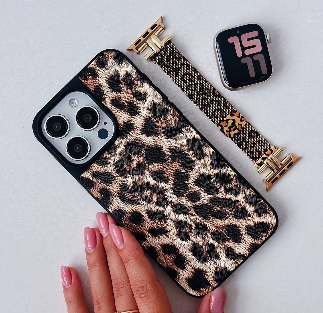 Leopar Mat Telefon Kılıfı