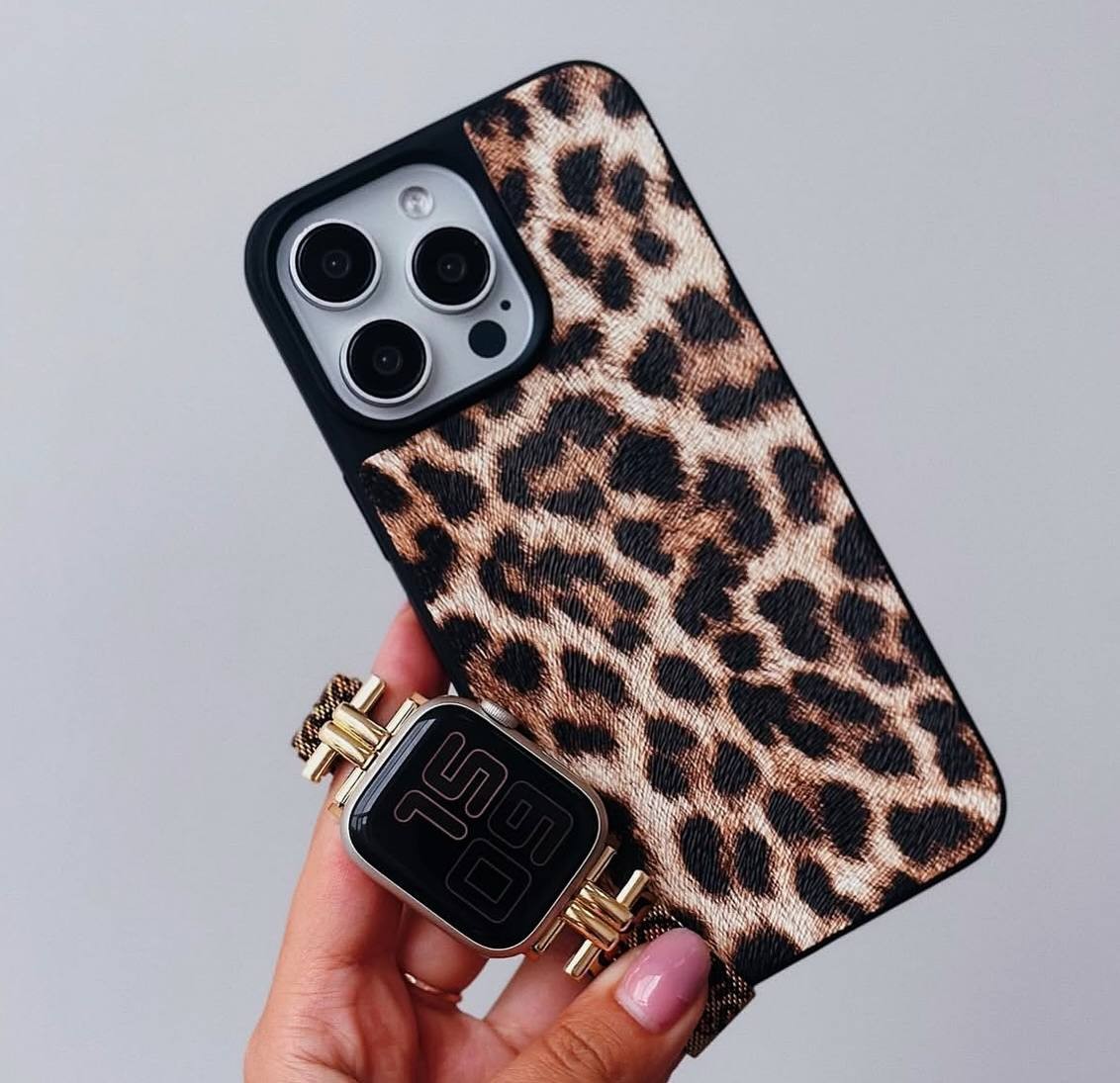 Leopar Mat Telefon Kılıfı