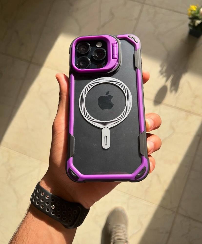 Truck Renkli Telefon Kılıfı - Derin mor