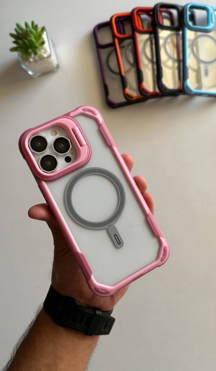 Truck Renkli Telefon Kılıfı - Pembe