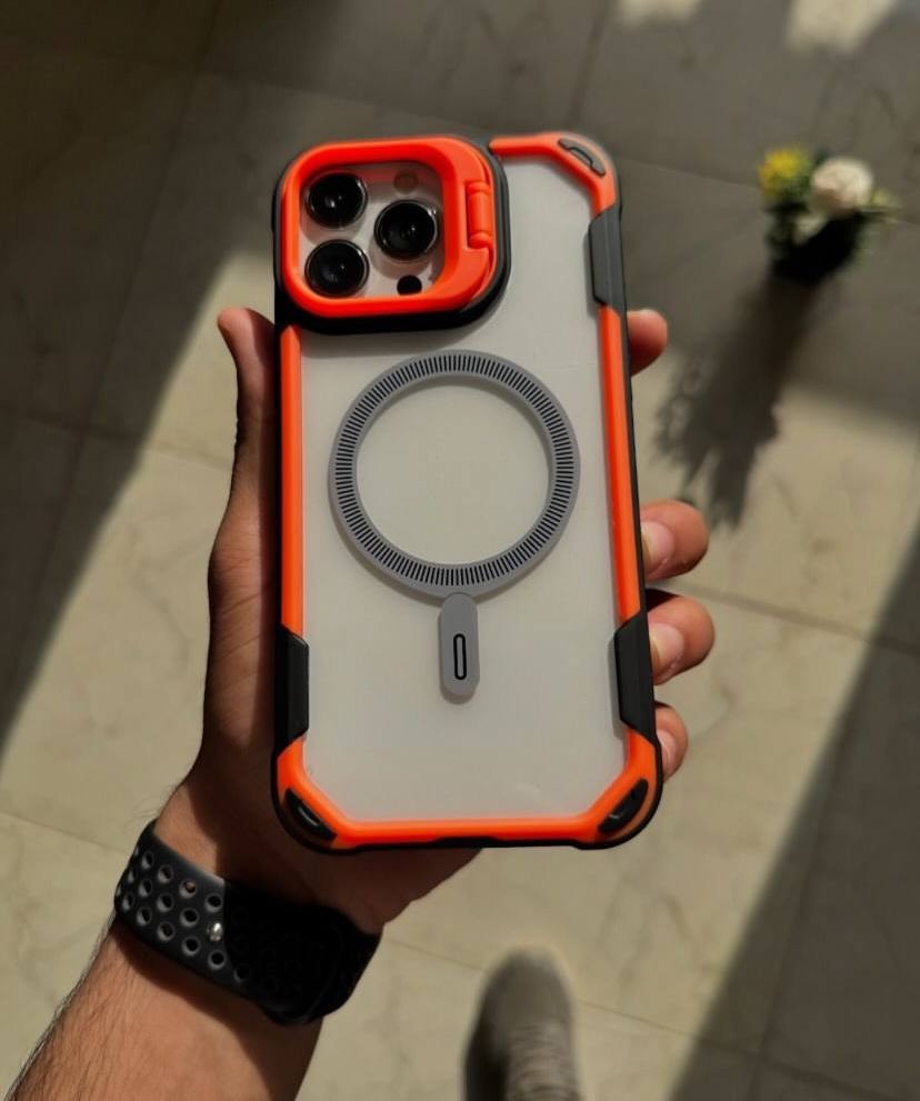 Truck Renkli Telefon Kılıfı - Turuncu
