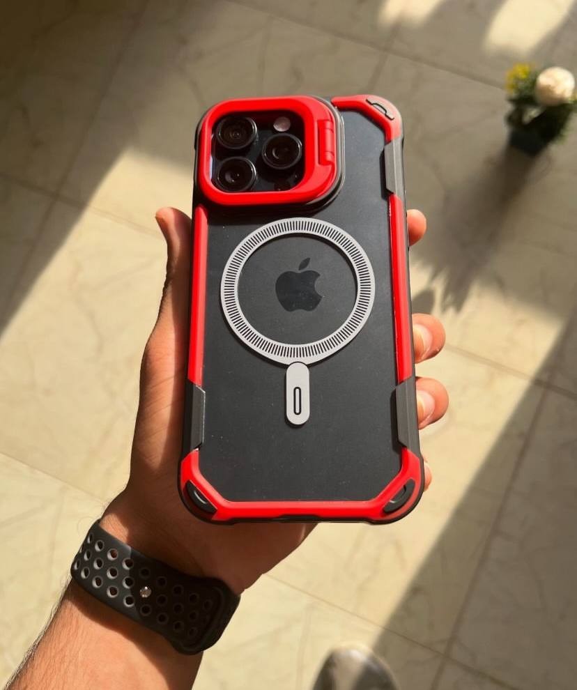 Truck Renkli Telefon Kılıfı - Kırmızı