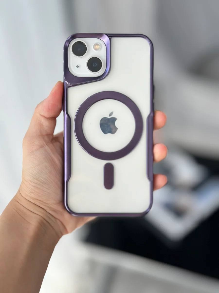 Lux Magsafe Şeffaf Telefon Kılıfı