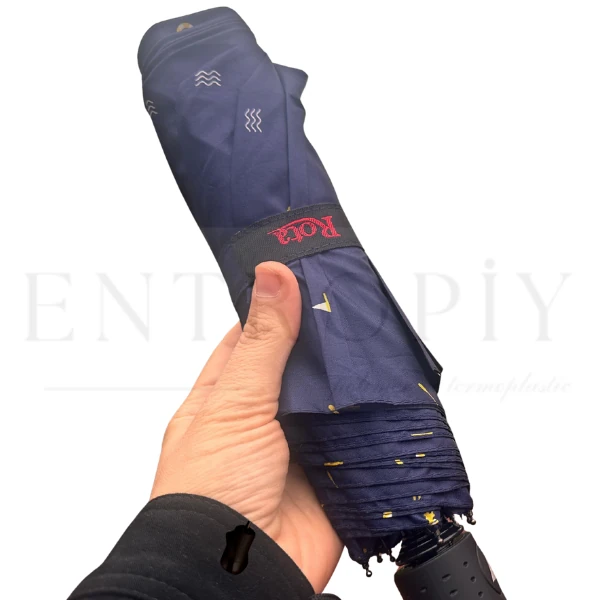 ROTA Kadın Erkek  Yağmur Şemsiyesi 1.Kalite Fiber İskelet Toptan 