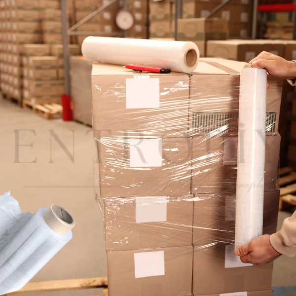 6  ADET KOLİİÇİ -  50x150 cm ve 50x300 cm -  Ev ve Nakliye Streç Filmi – 17 Mikron,  Taşıma ve Paketleme İçin İdeal - 50X300